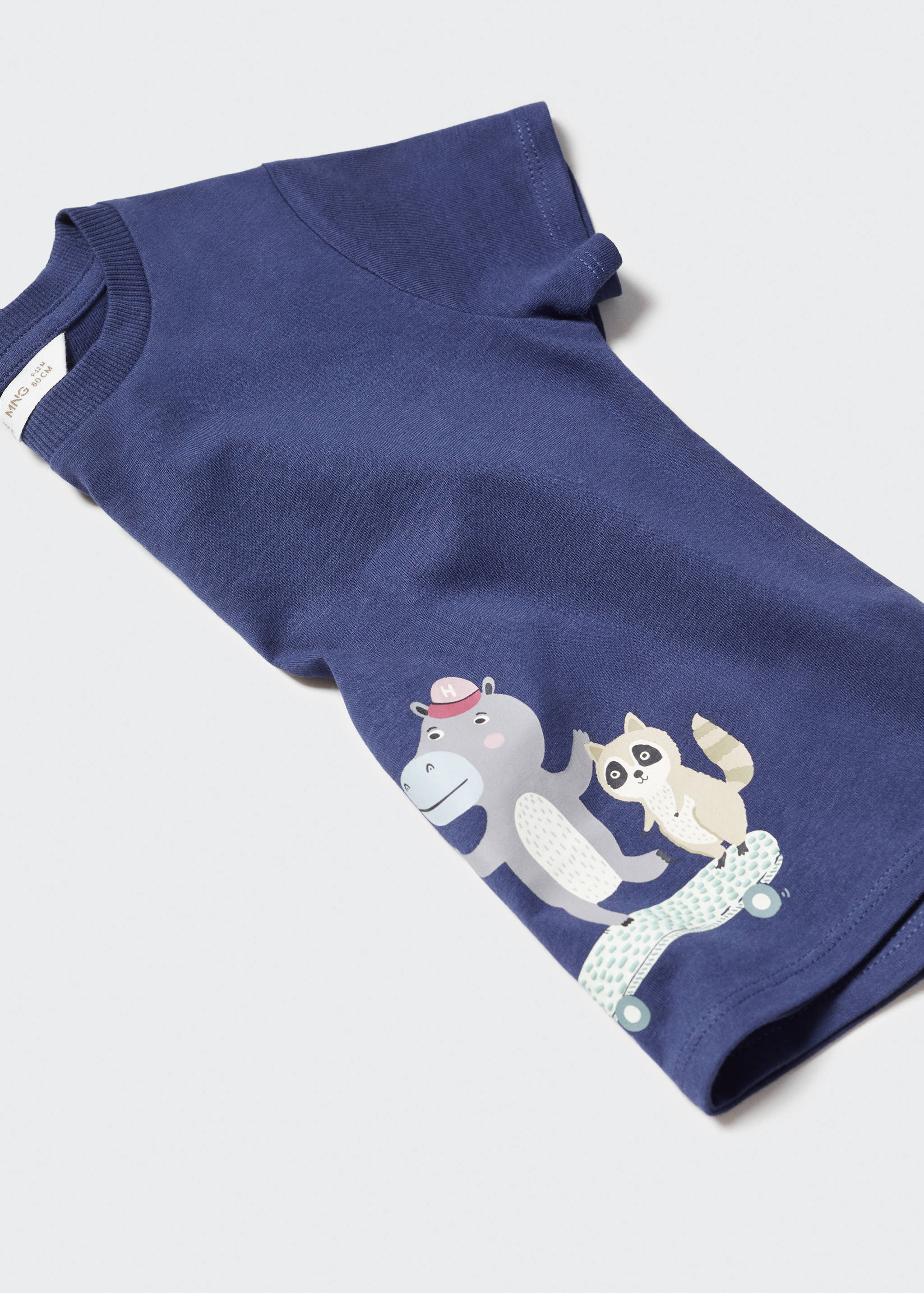 Cotton printed T-shirt - Details of the article 0