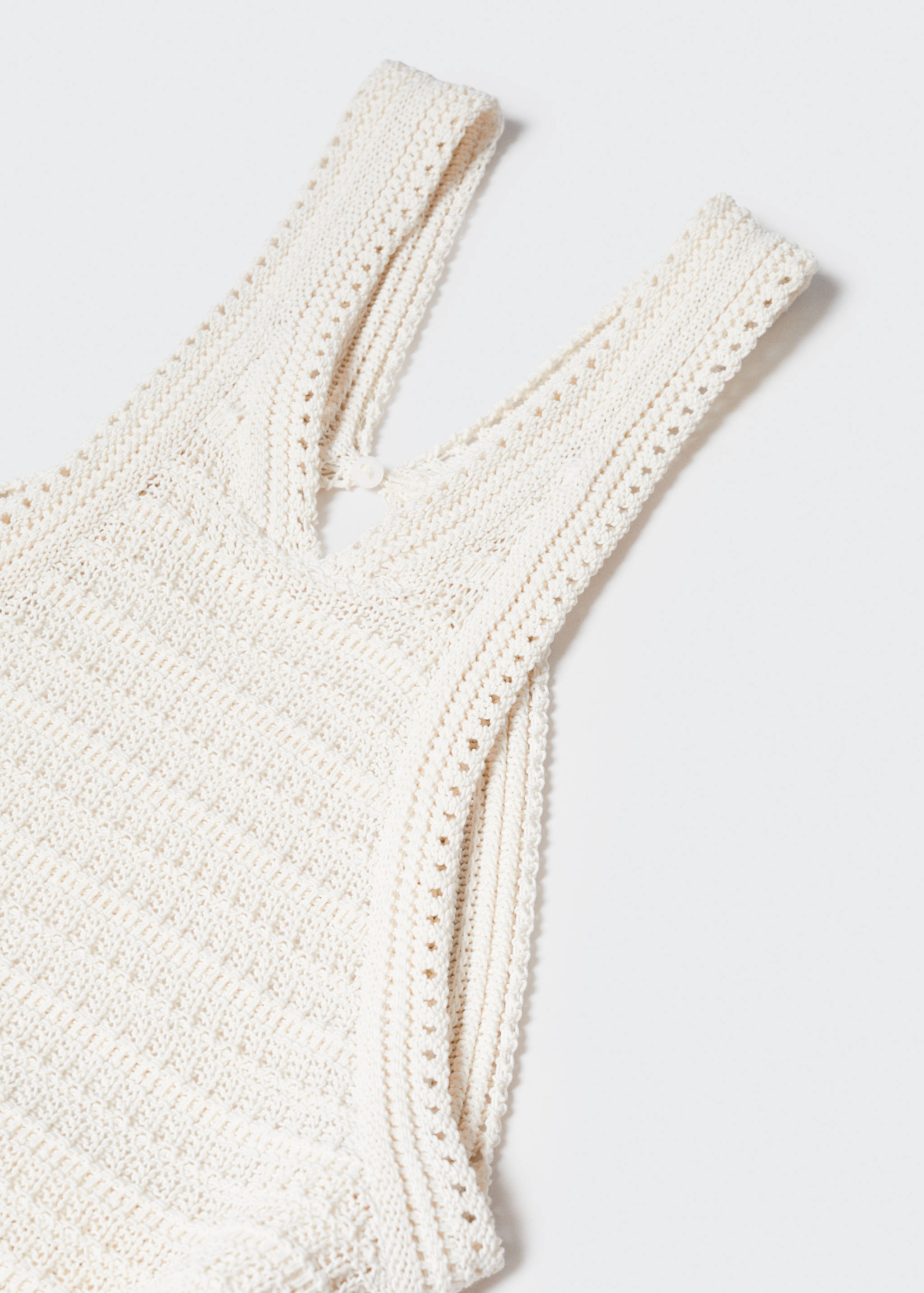Halter-neck crochet dress - Details of the article 8
