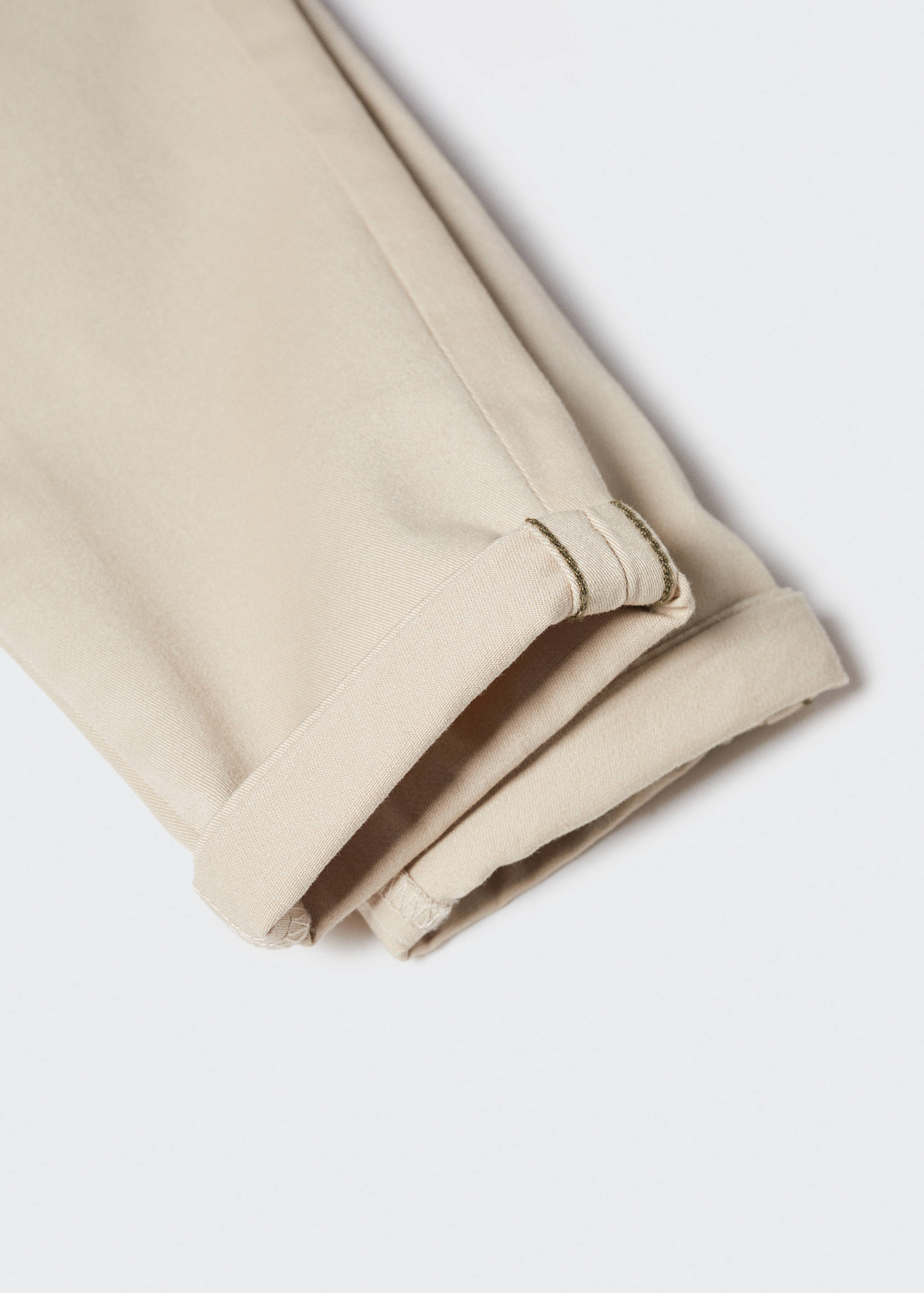 Cotton chinos - Details of the article 0