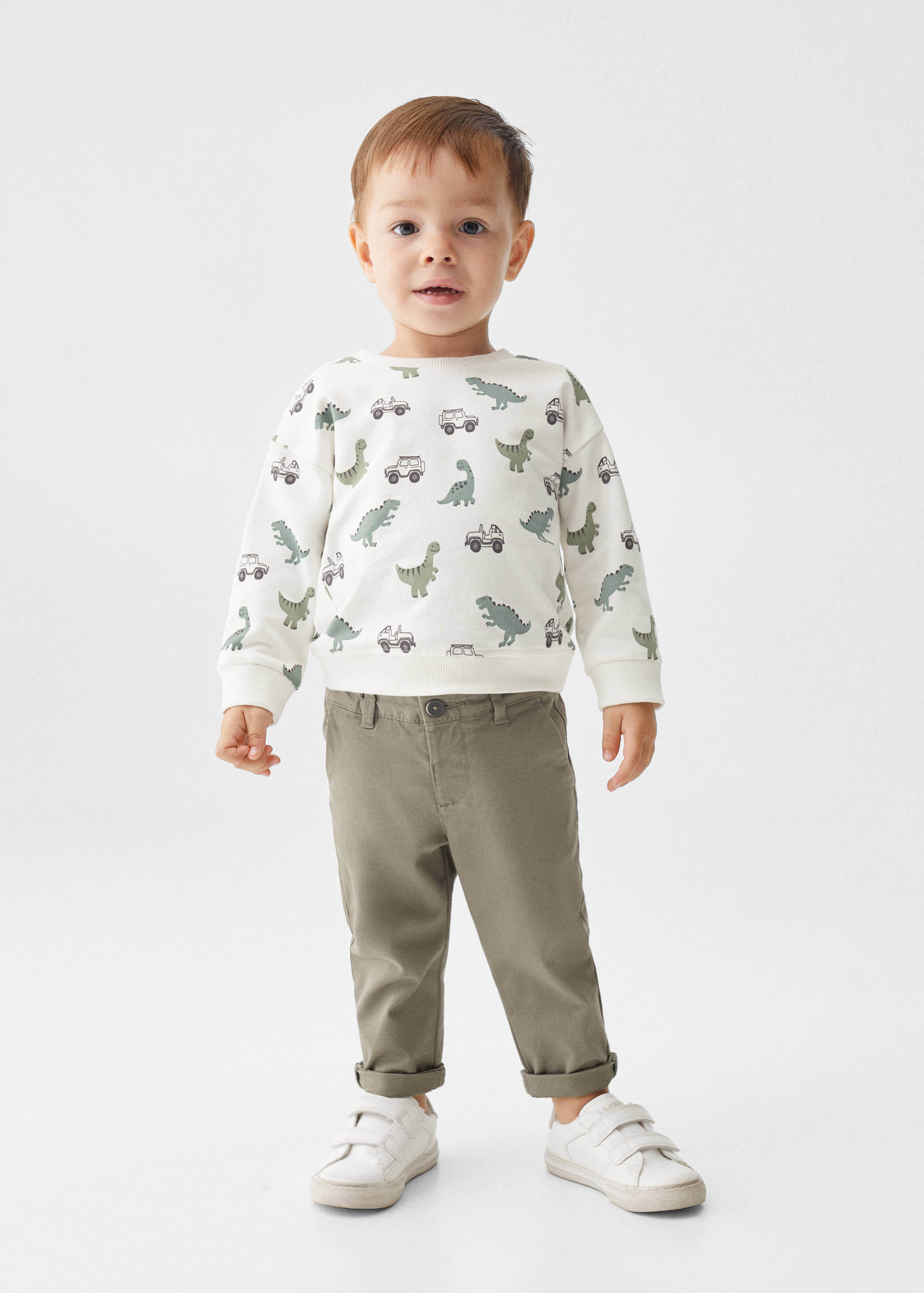 Cotton chinos - General plane