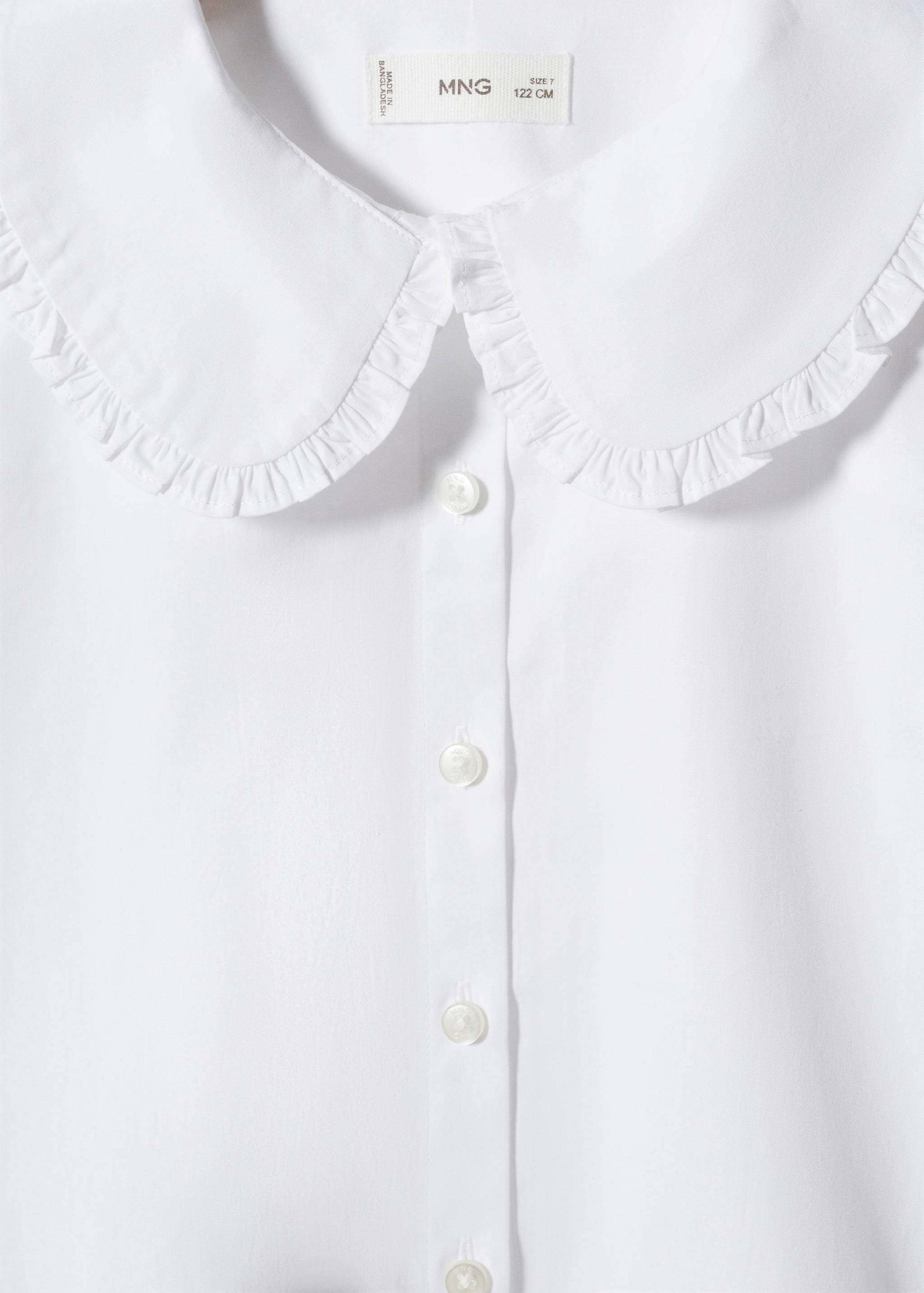 Double baby-collar shirt - Details of the article 8