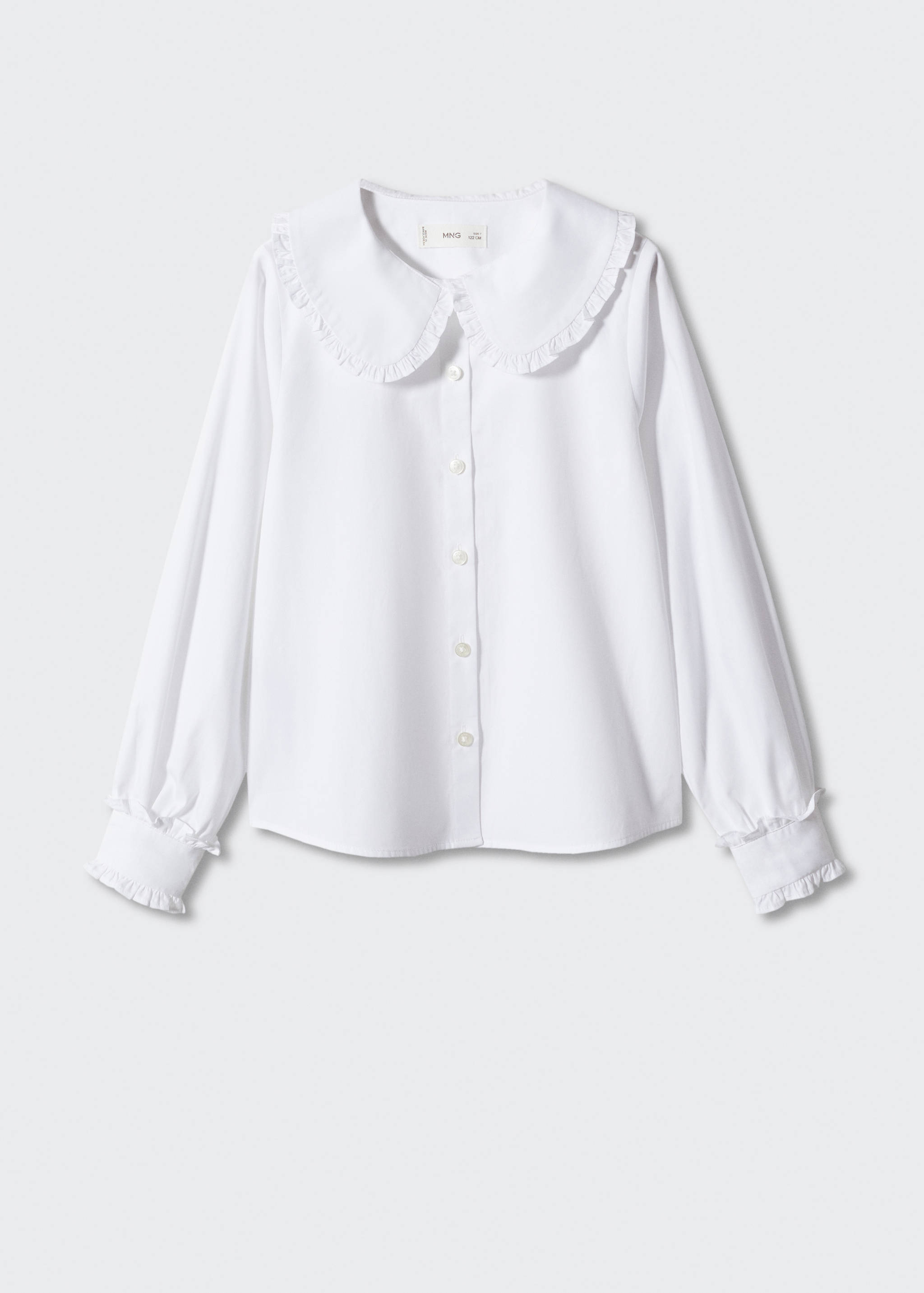 Double baby-collar shirt - Article without model