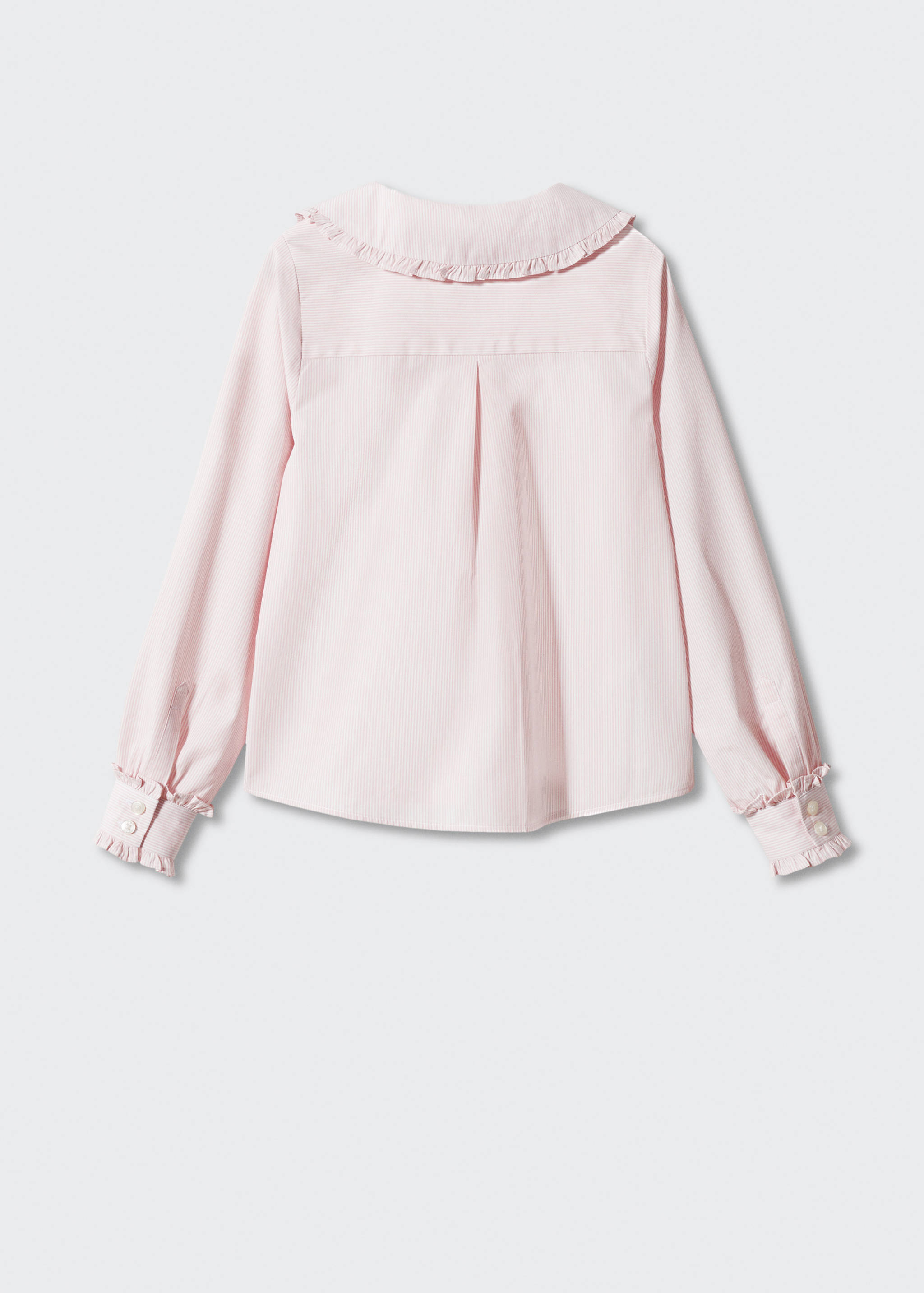 Double baby-collar shirt - Reverse of the article