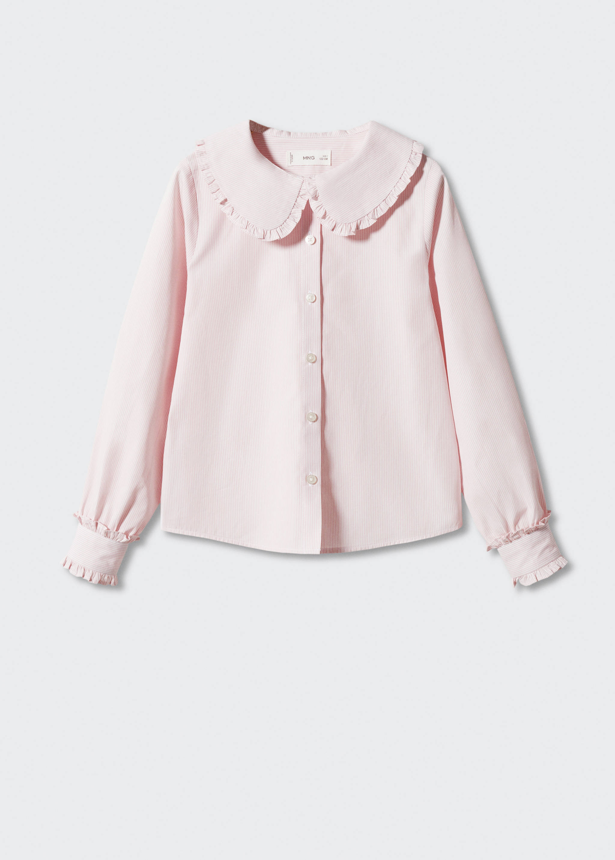 Double baby-collar shirt - Article without model