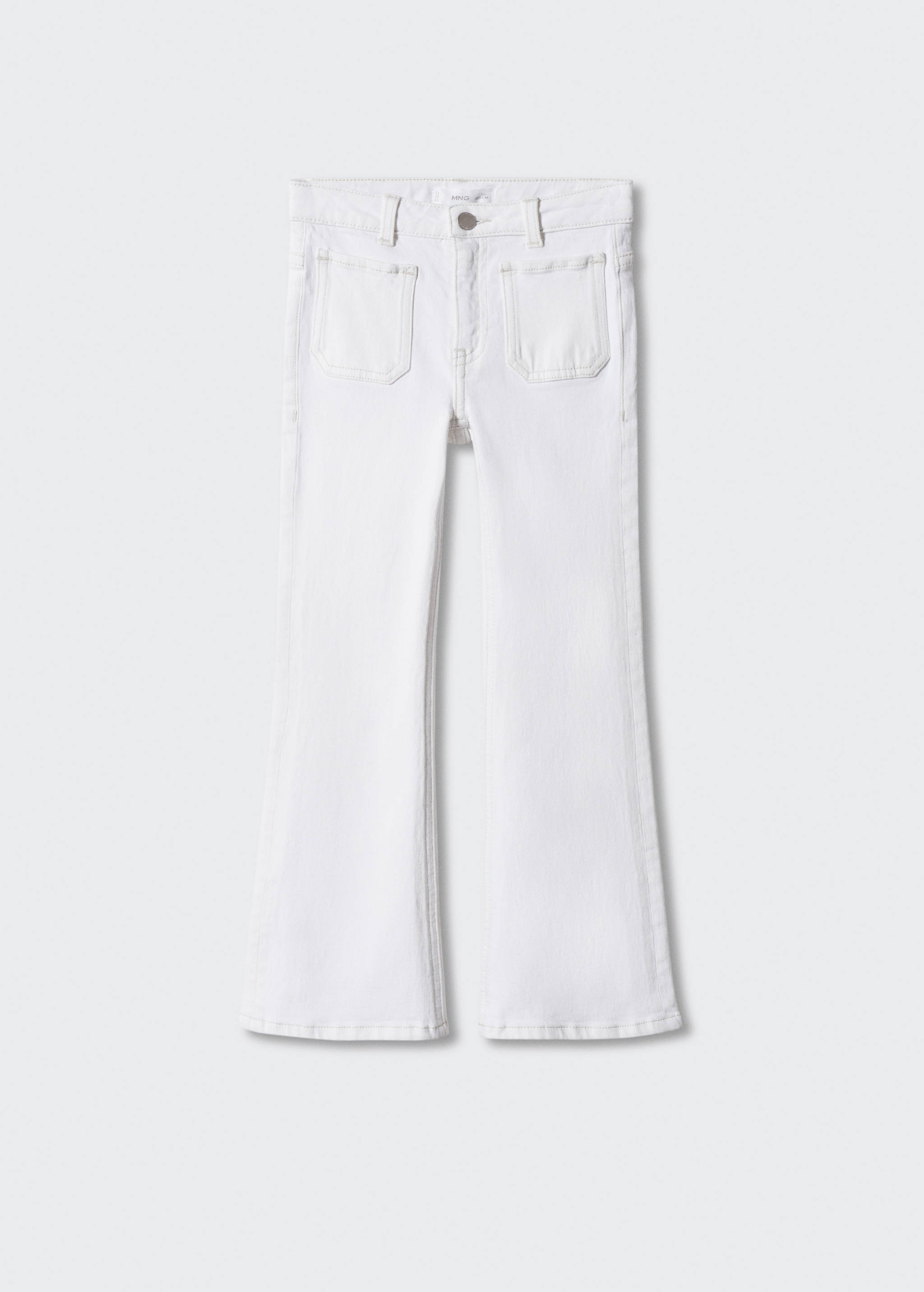 Flared finished jeans - Article without model