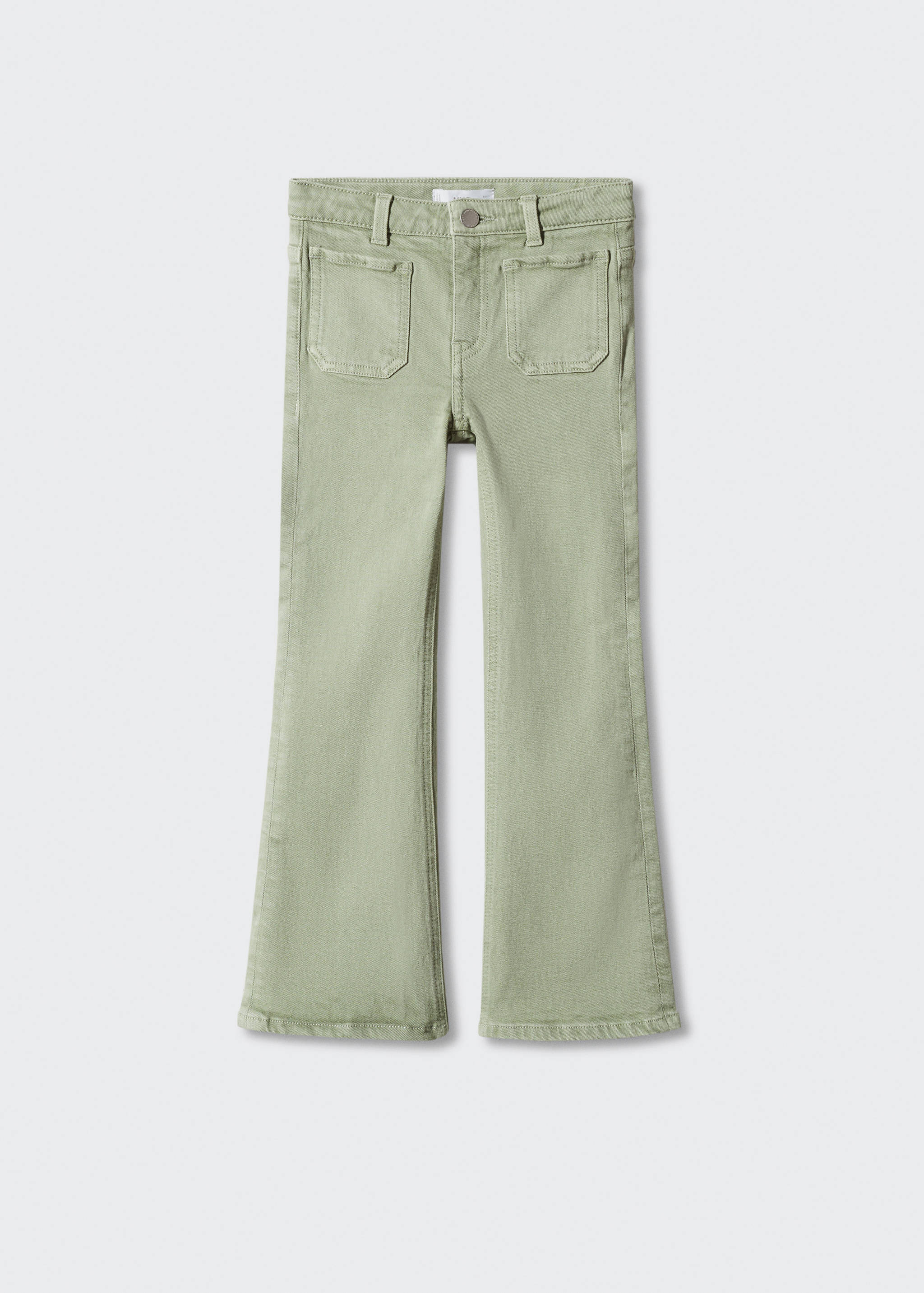 Flared finished jeans - Article without model