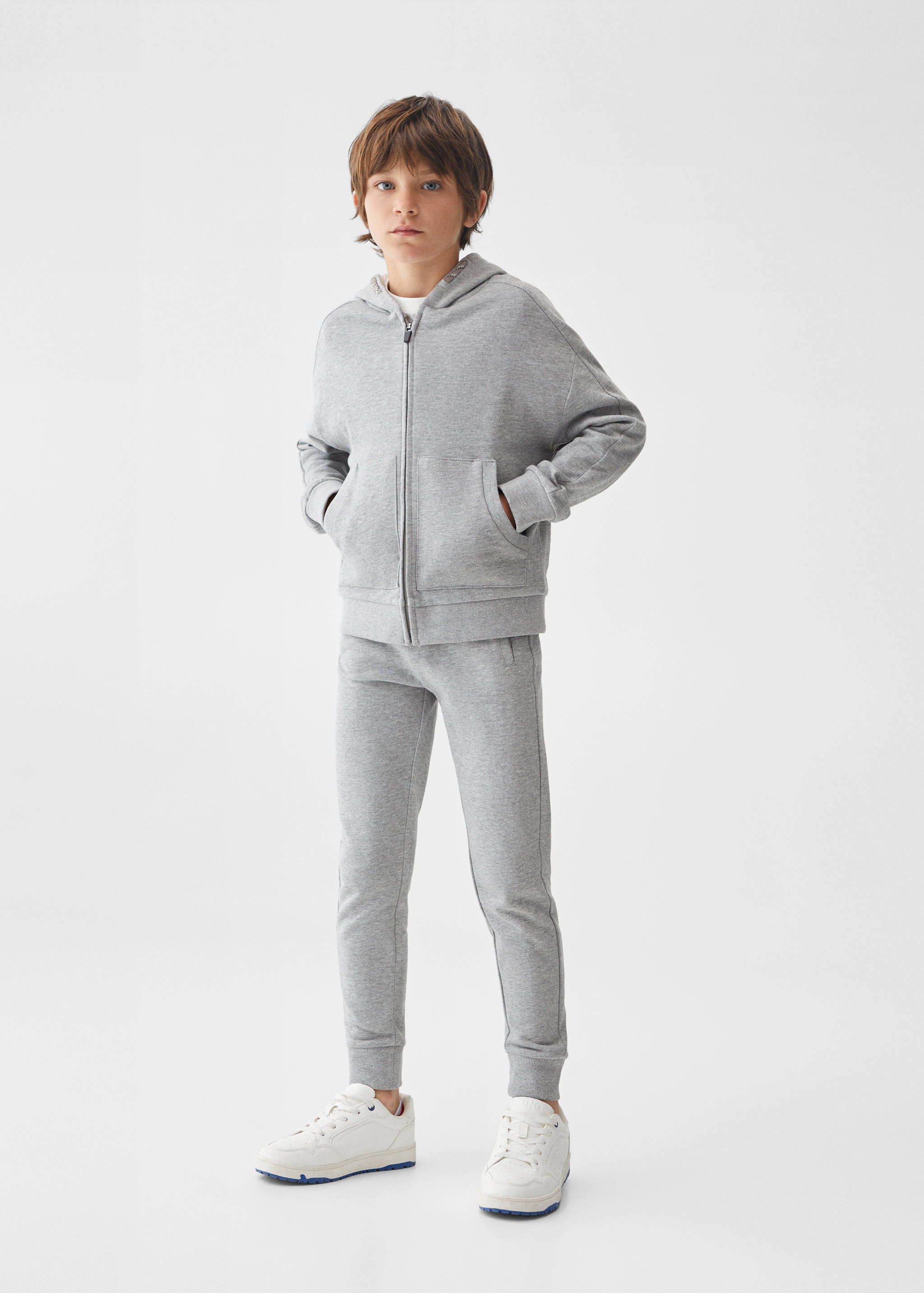 Mikina s kapucí a zipem - Detail zboží 2