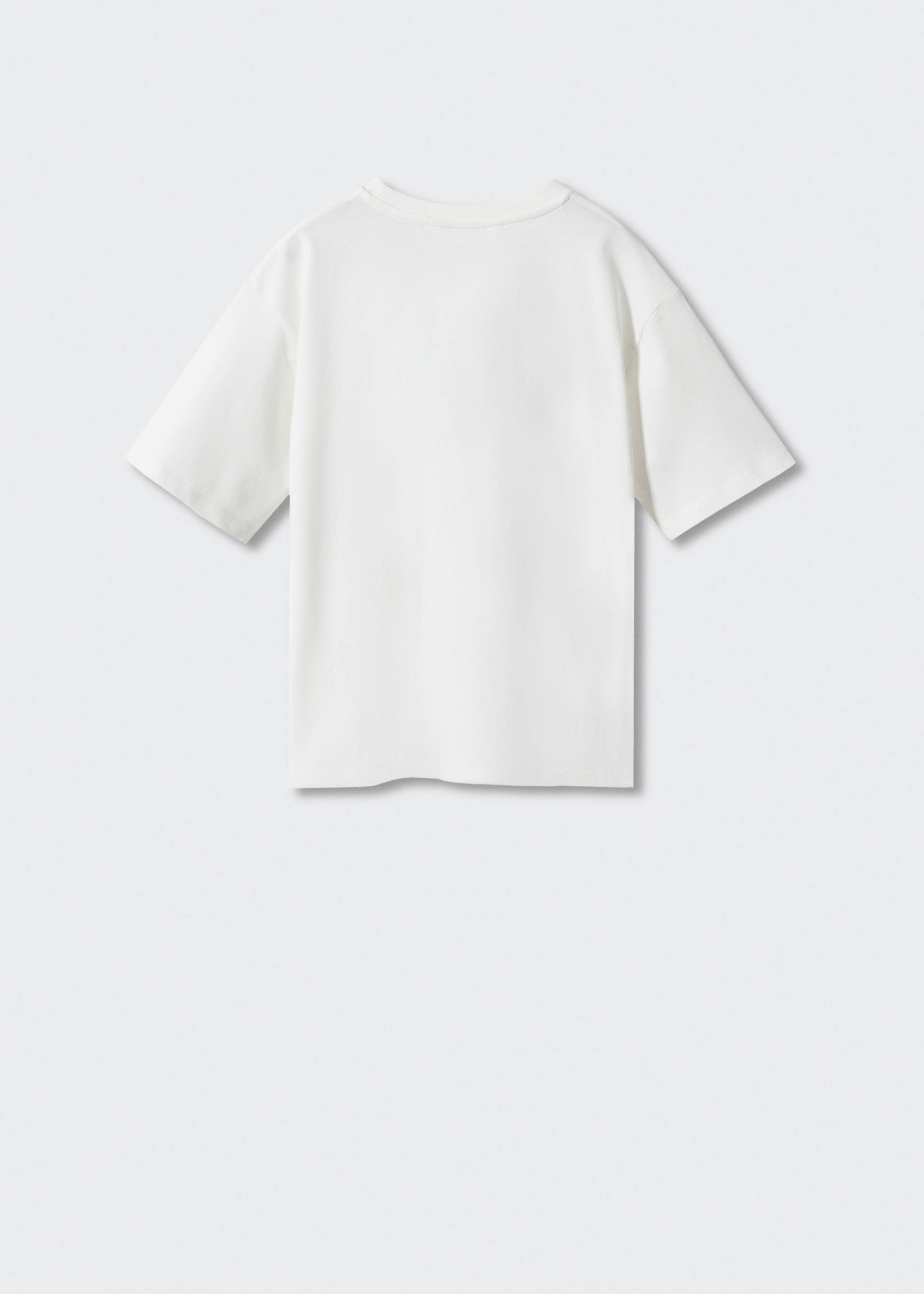 Bavlněné tričko s obrázkem - Zadní strana zboží