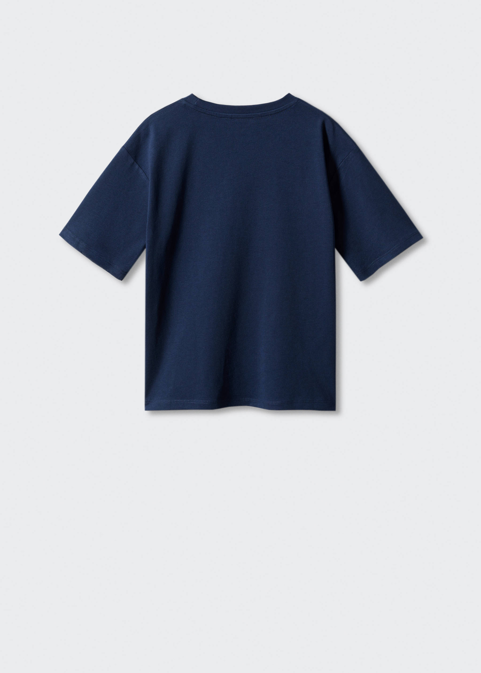 Cotton printed T-shirt - Reverse of the article