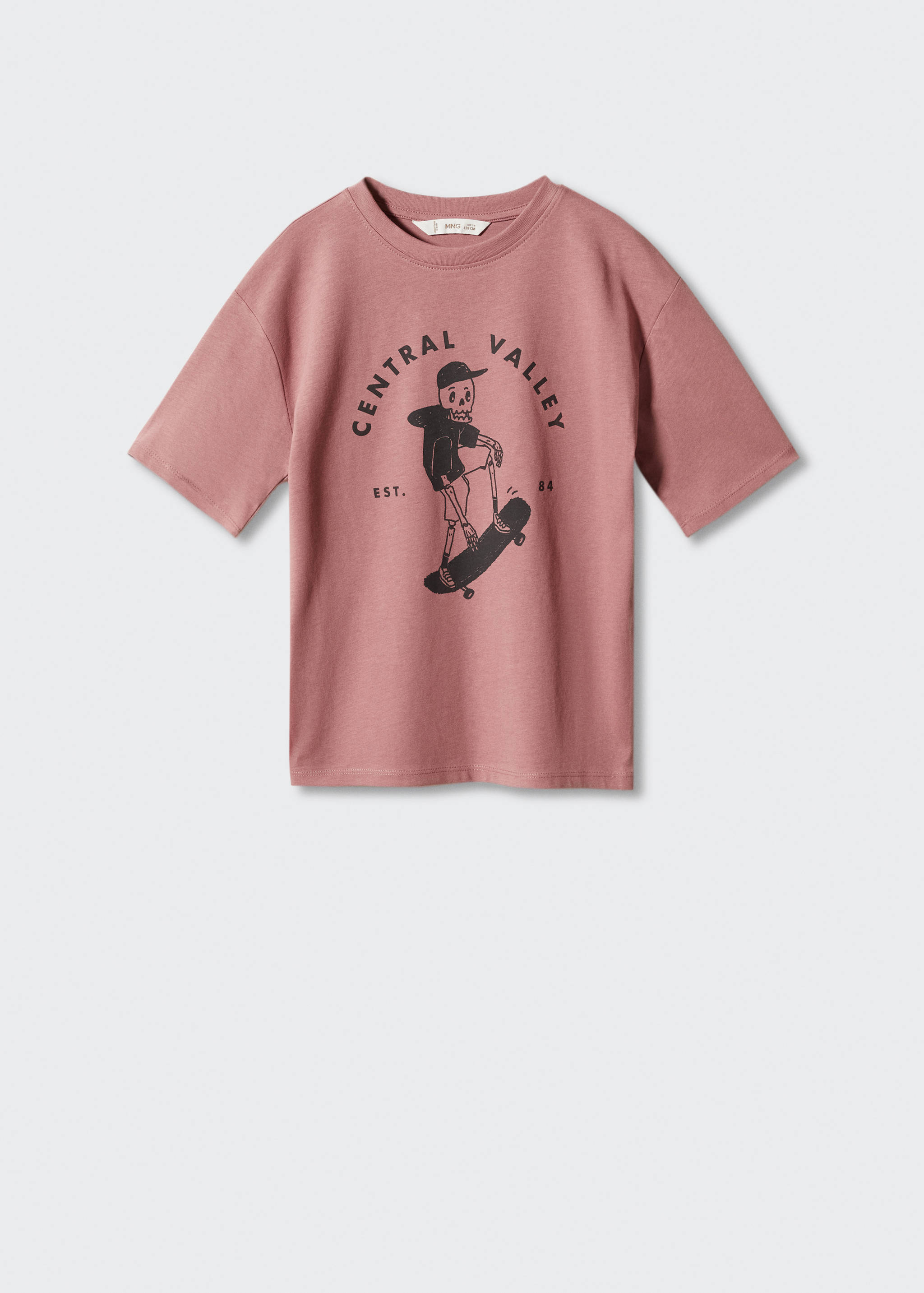 Bavlněné tričko s obrázkem - Zboží bez modelu