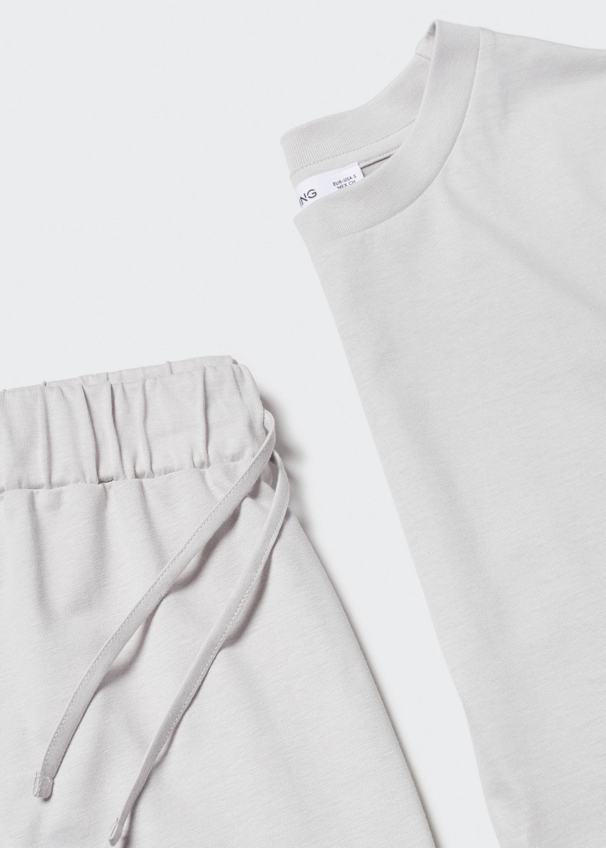 Kurzer Schlafanzug aus Baumwolle - Detail des Artikels 8