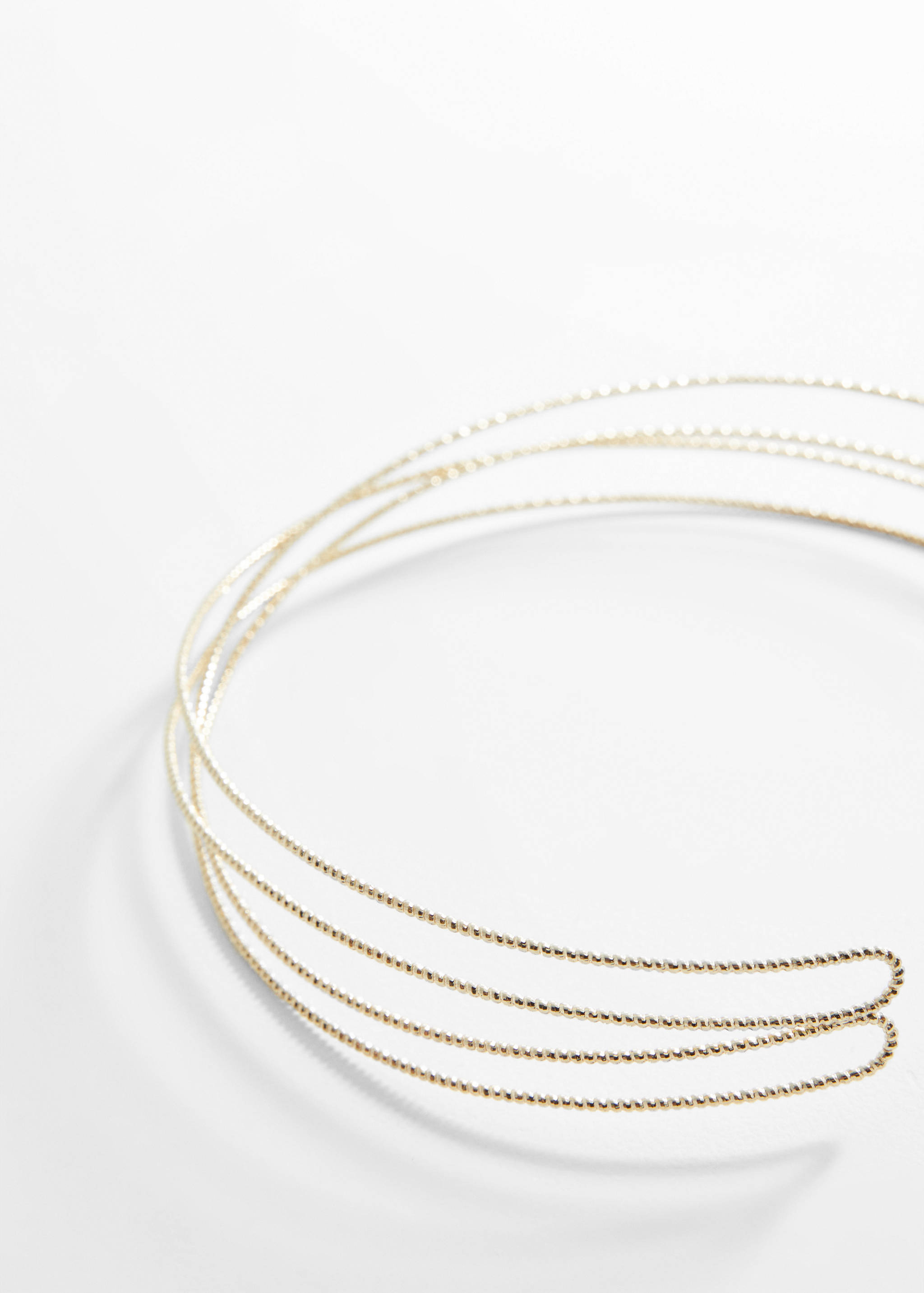 Ineinander verschlungene Kette - Mittlere Ansicht