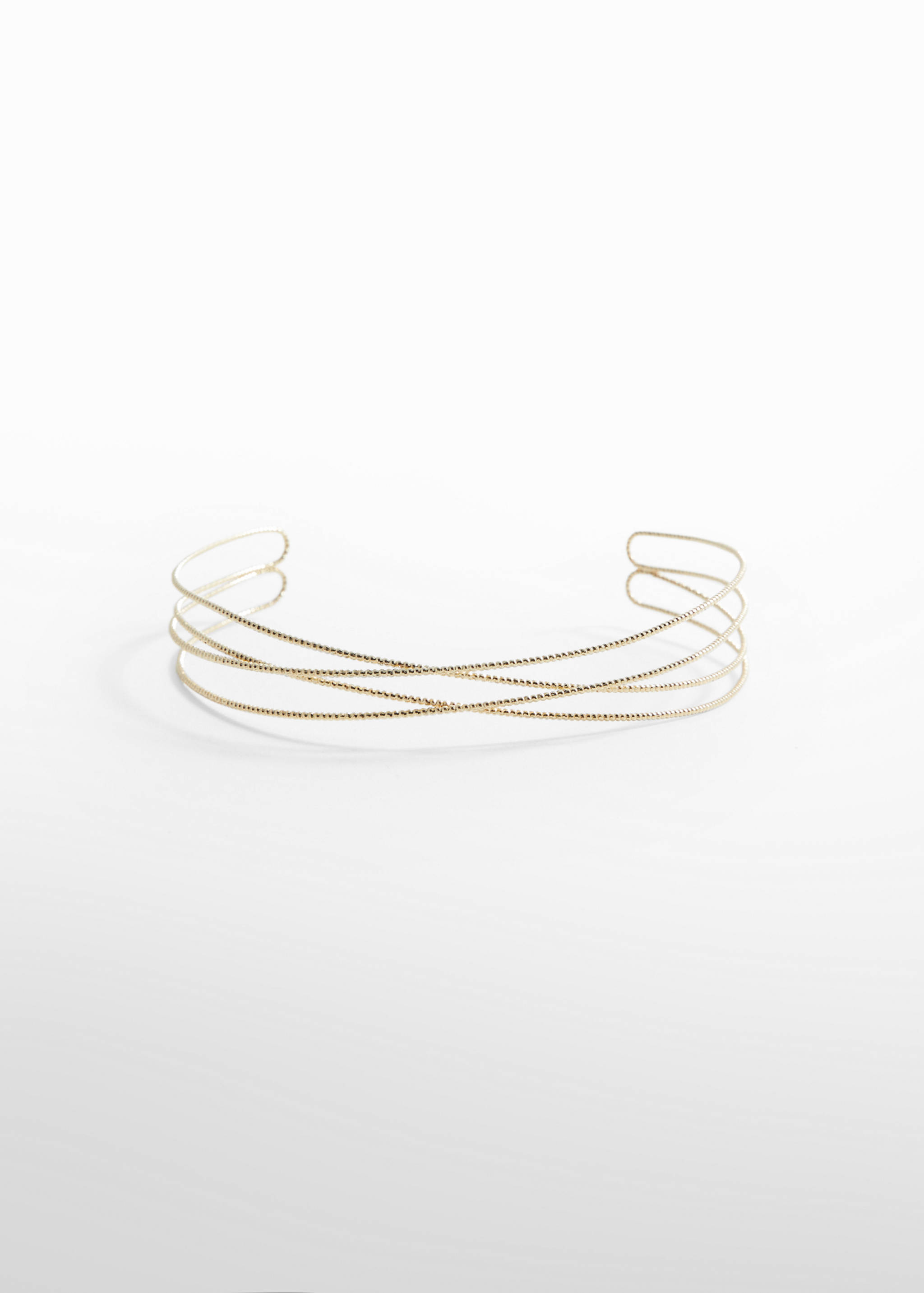Intertwined necklace - Article without model