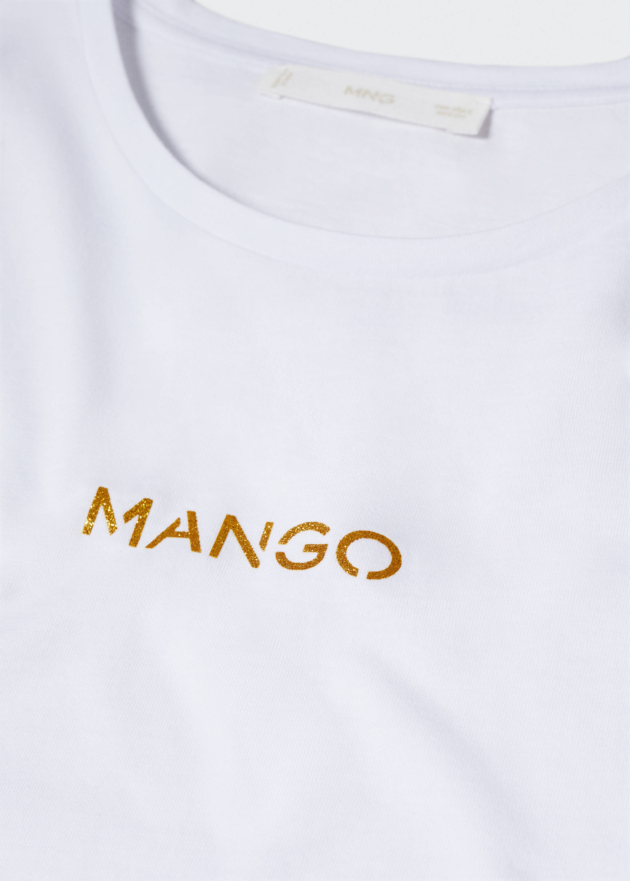 Metallic logo T-shirt - Details of the article 8