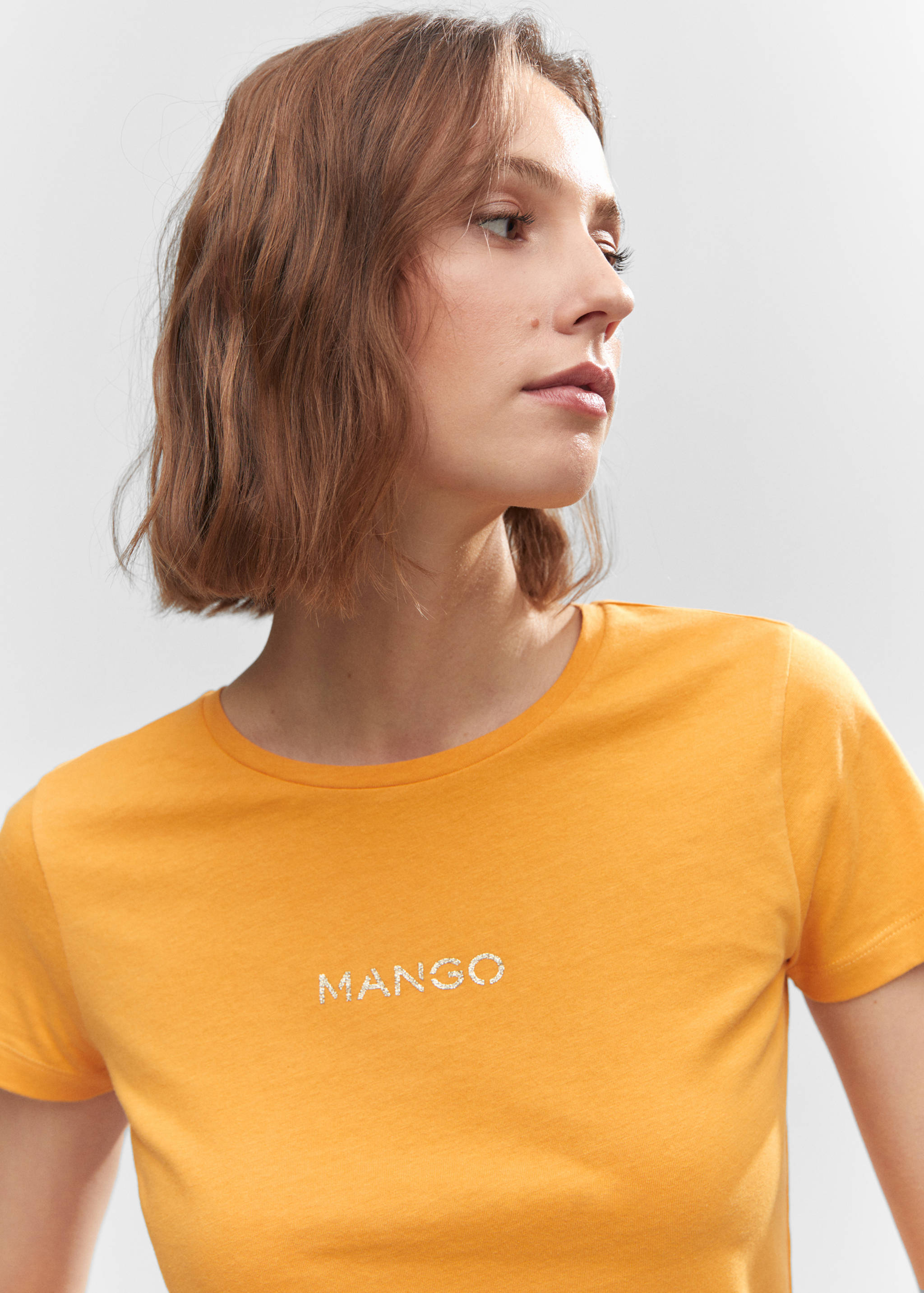 Metallic logo T-shirt - Details of the article 1