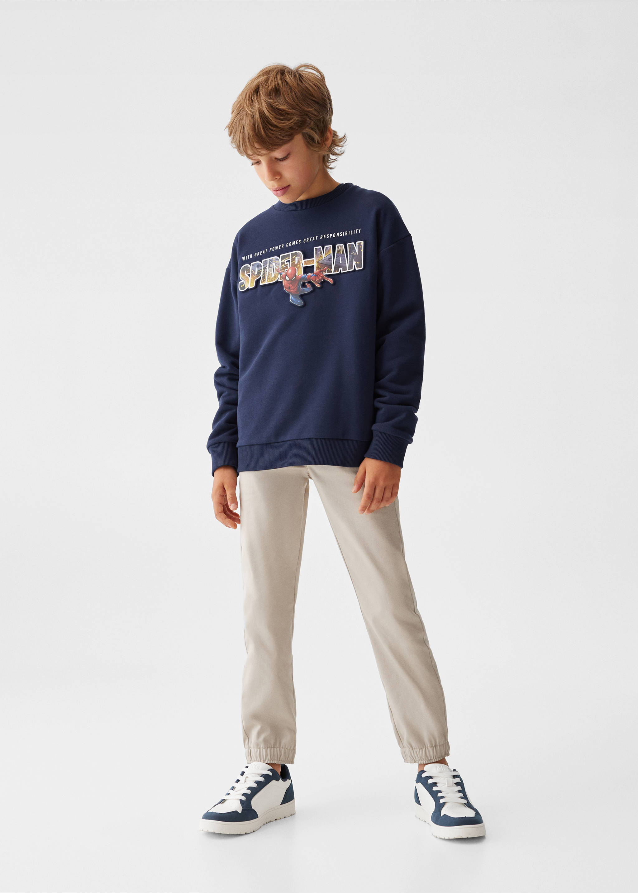 Sweatshirt do Homem Aranha - Plano geral, Azul-marinho escuro. Ref: 57001074-00.