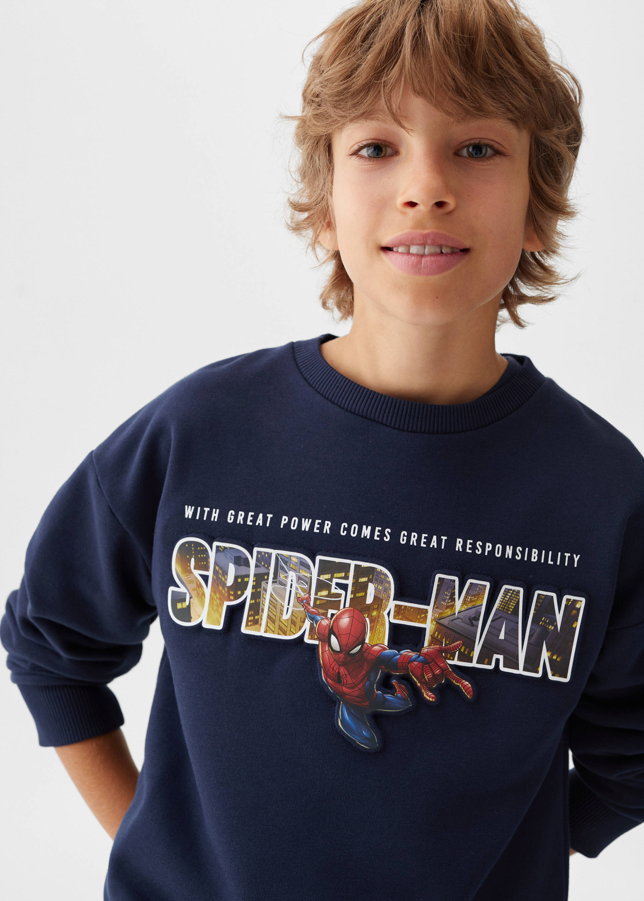 Sweatshirt do Homem Aranha - Pormenor do artigo 1