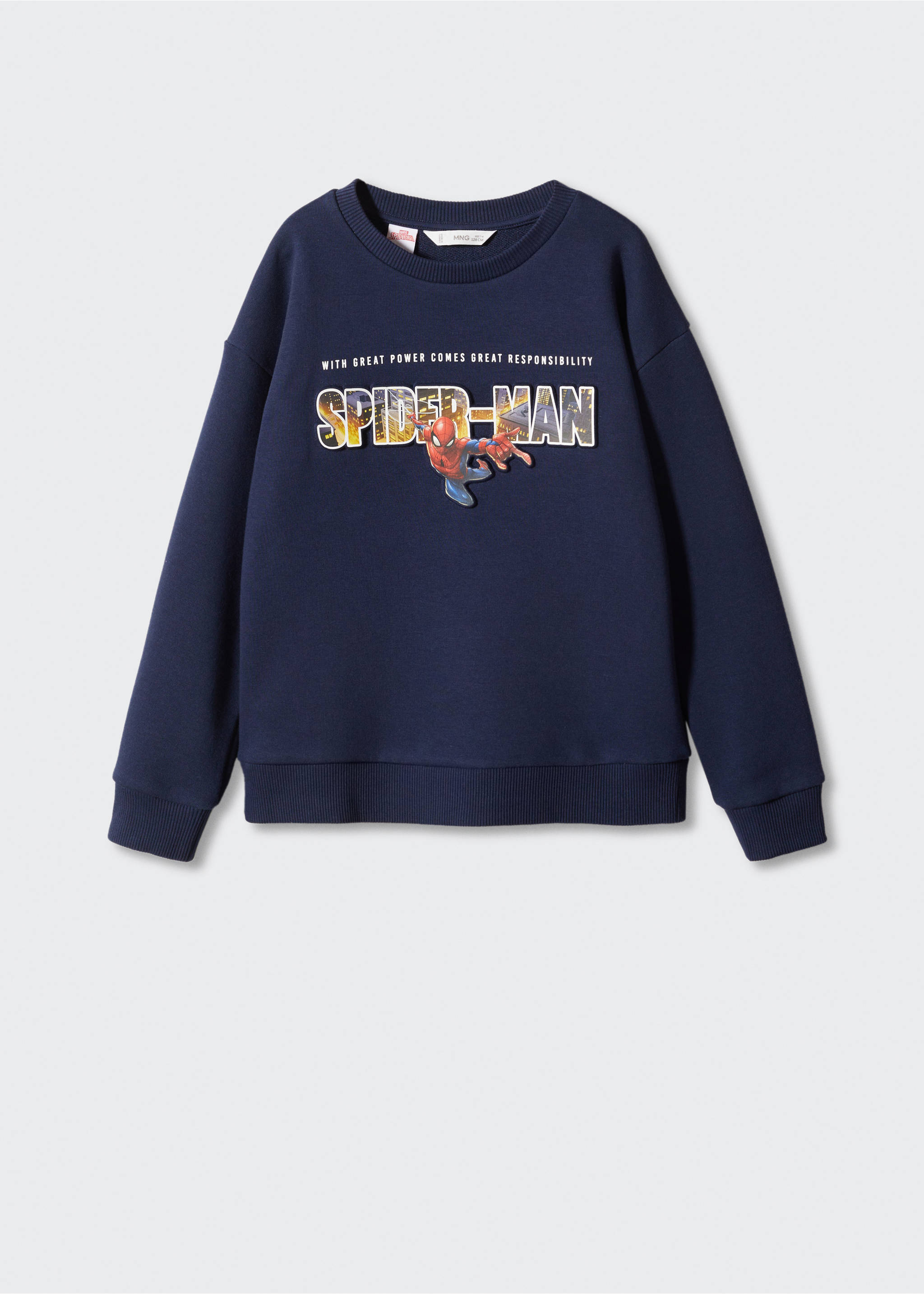 Sweatshirt do Homem Aranha - Artigo sem modelo, Azul-marinho escuro. Ref: 57001074-00.