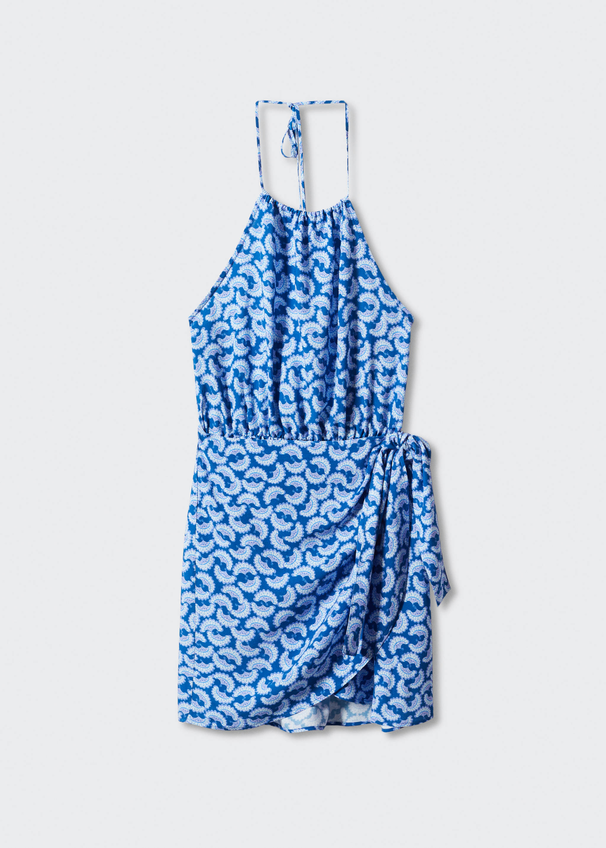 Print wrap dress - Article without model