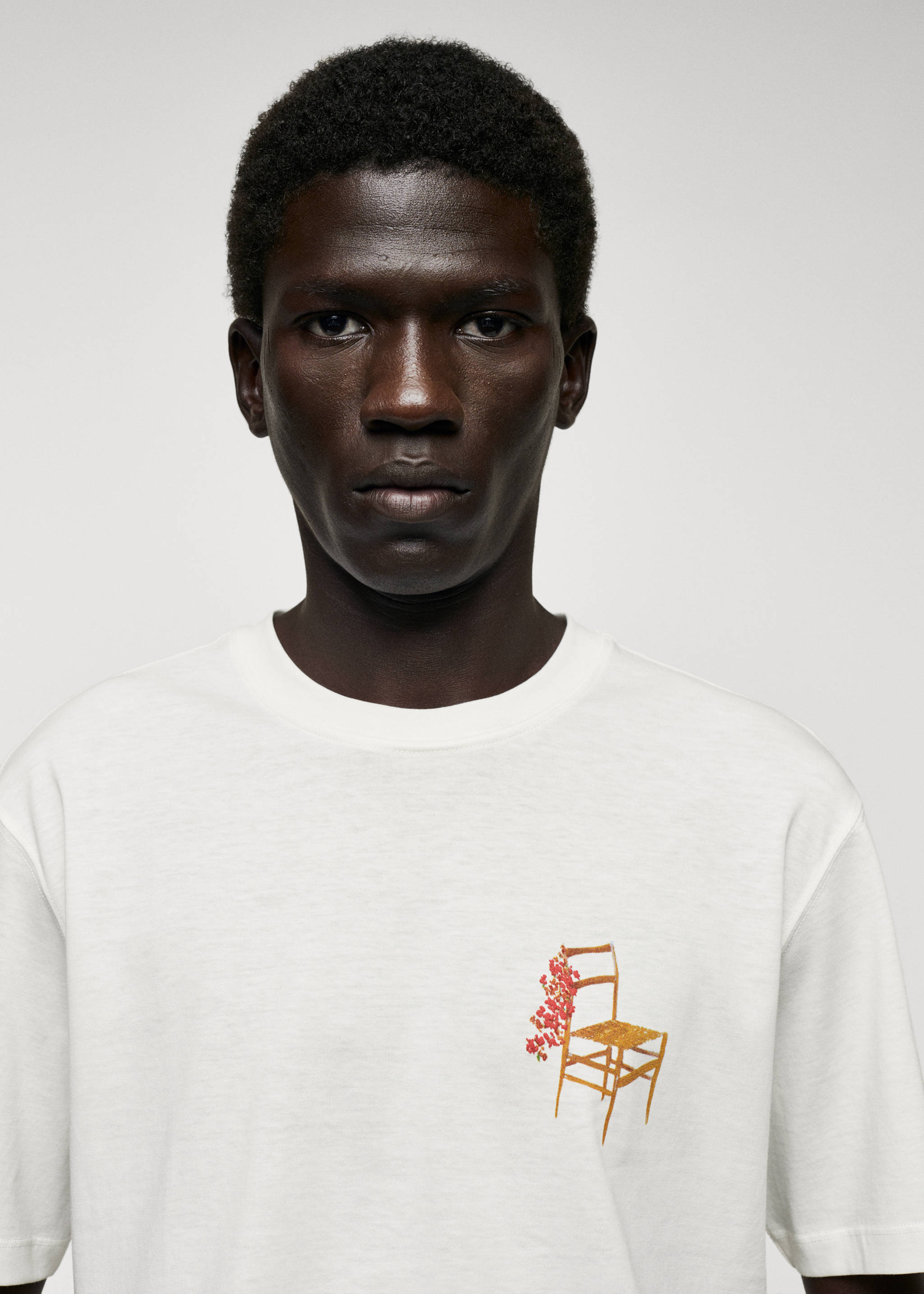 Adriana Eskenazi x Mango t-shirt - Details of the article 1