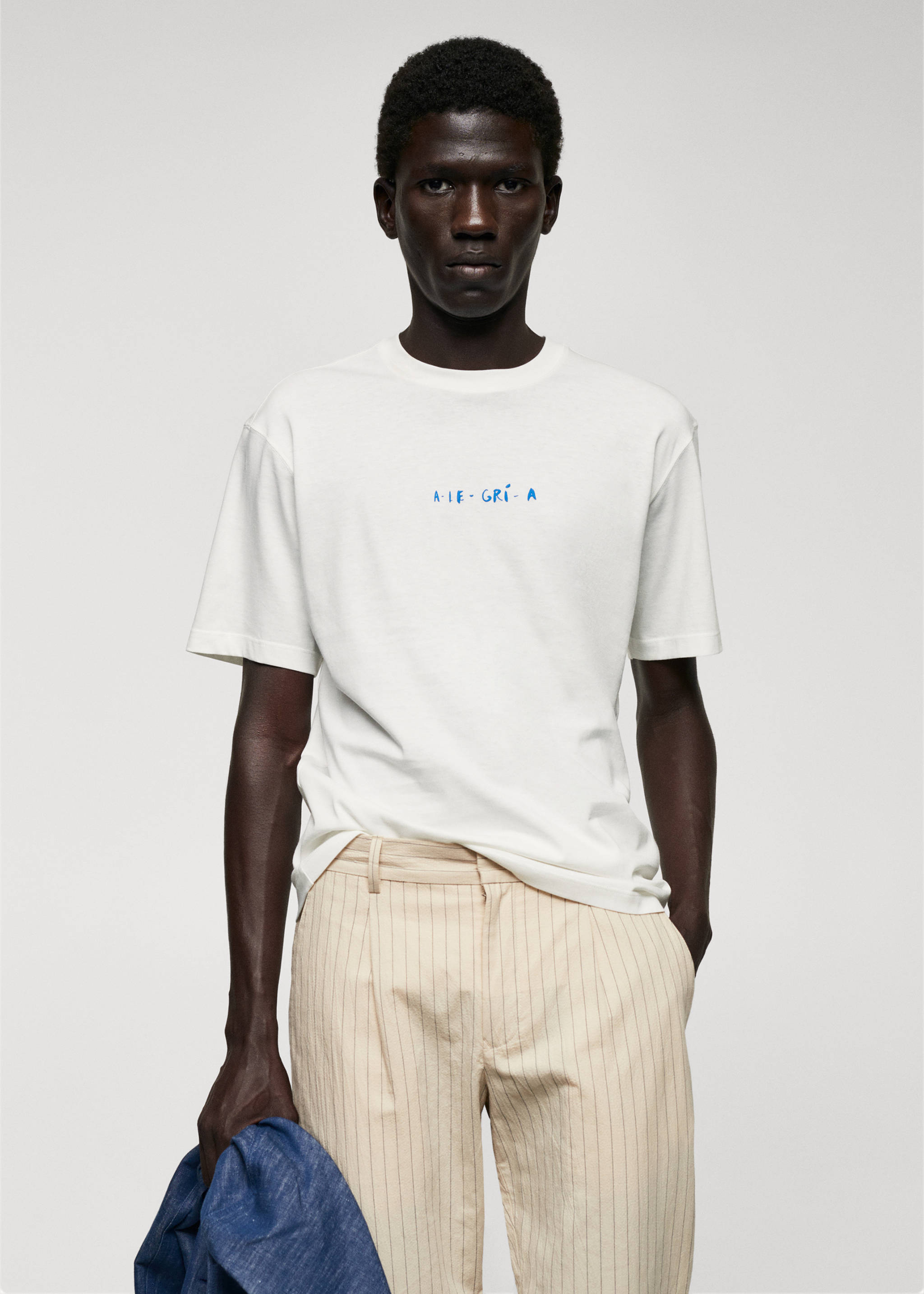 T-shirt Adriana Eskenazi x Mango - Plan moyen