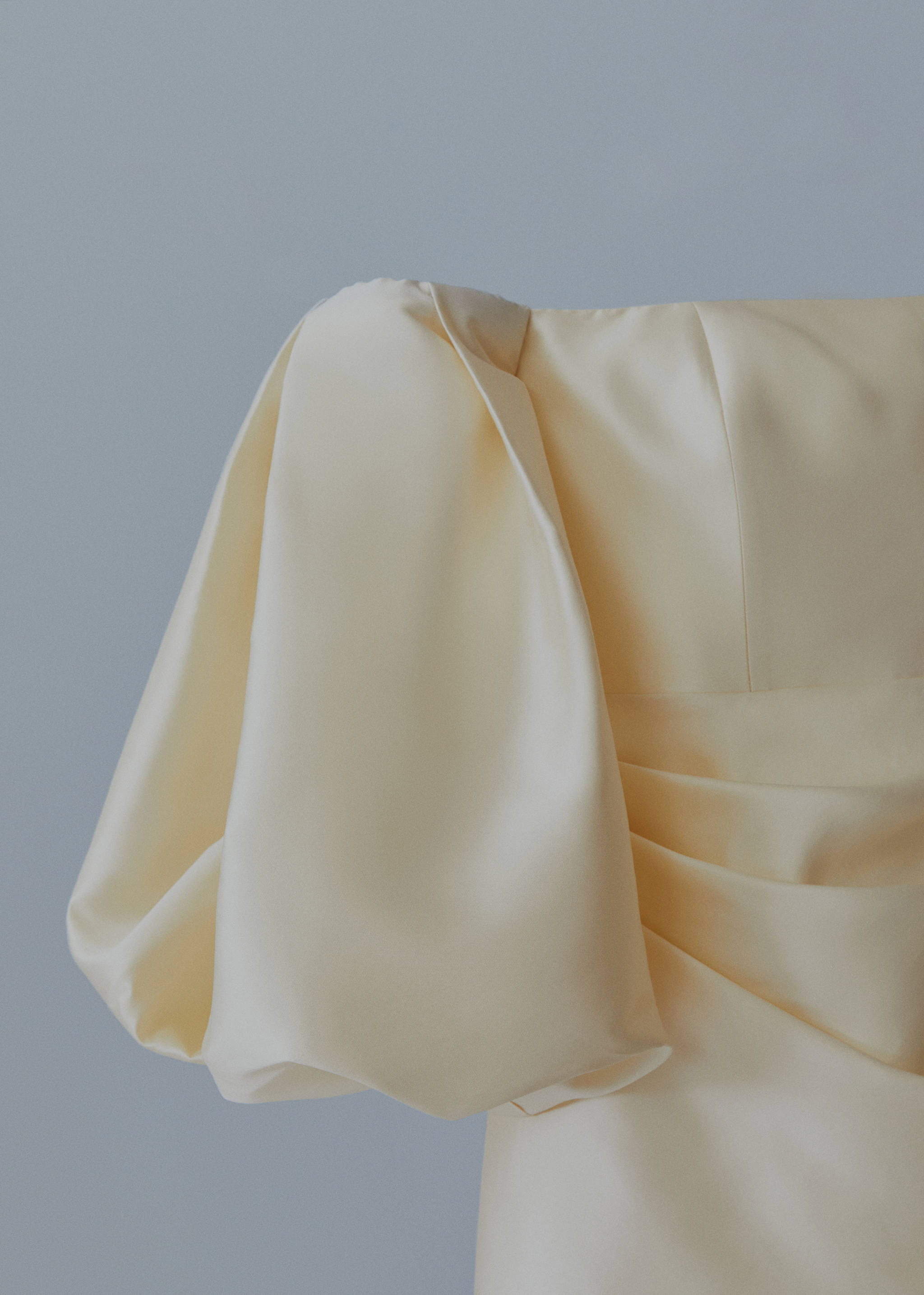 mango white satin dress Mango Long Satin Dress in White