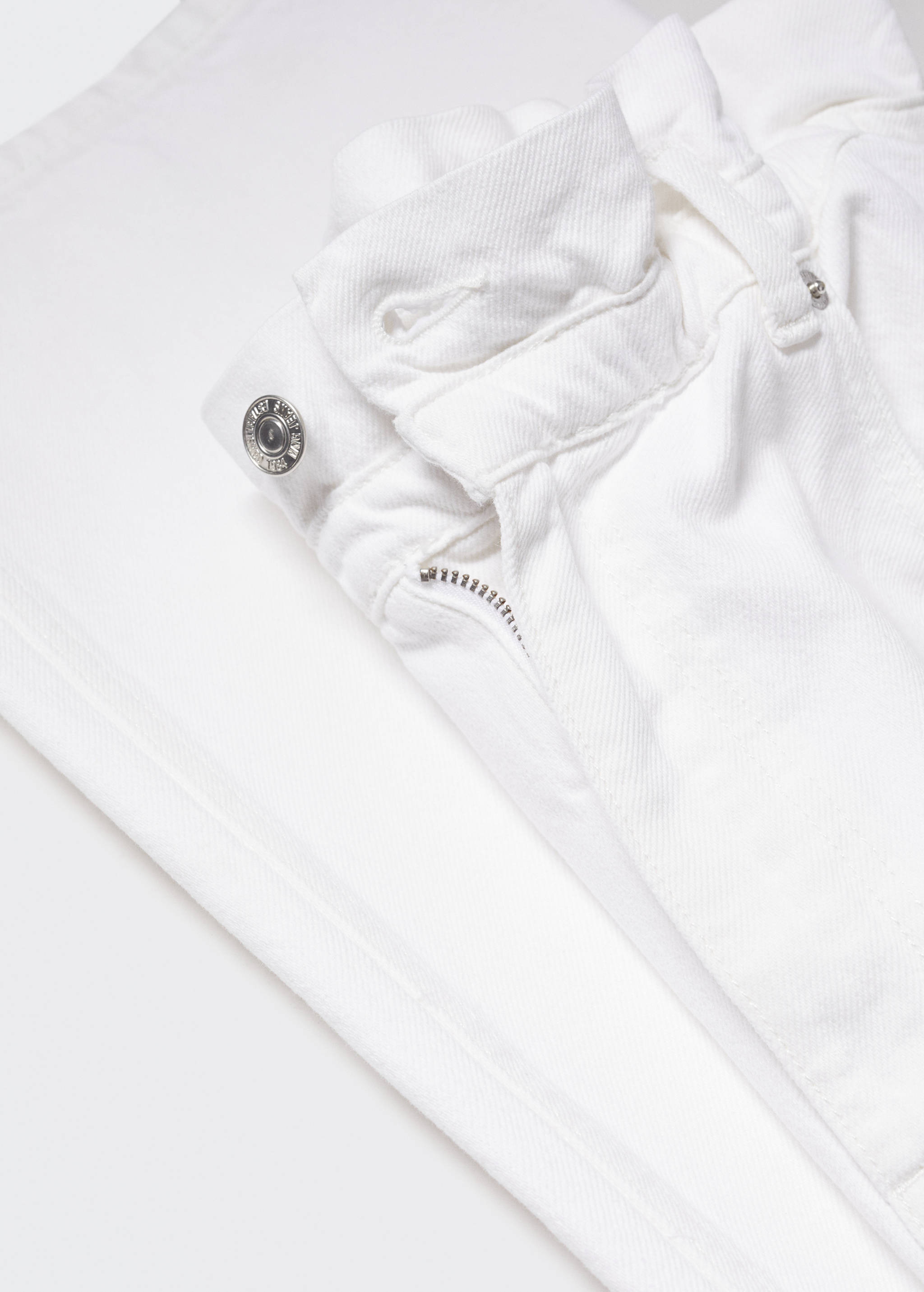 Waist straight Slouchy jeans - Details of the article 8