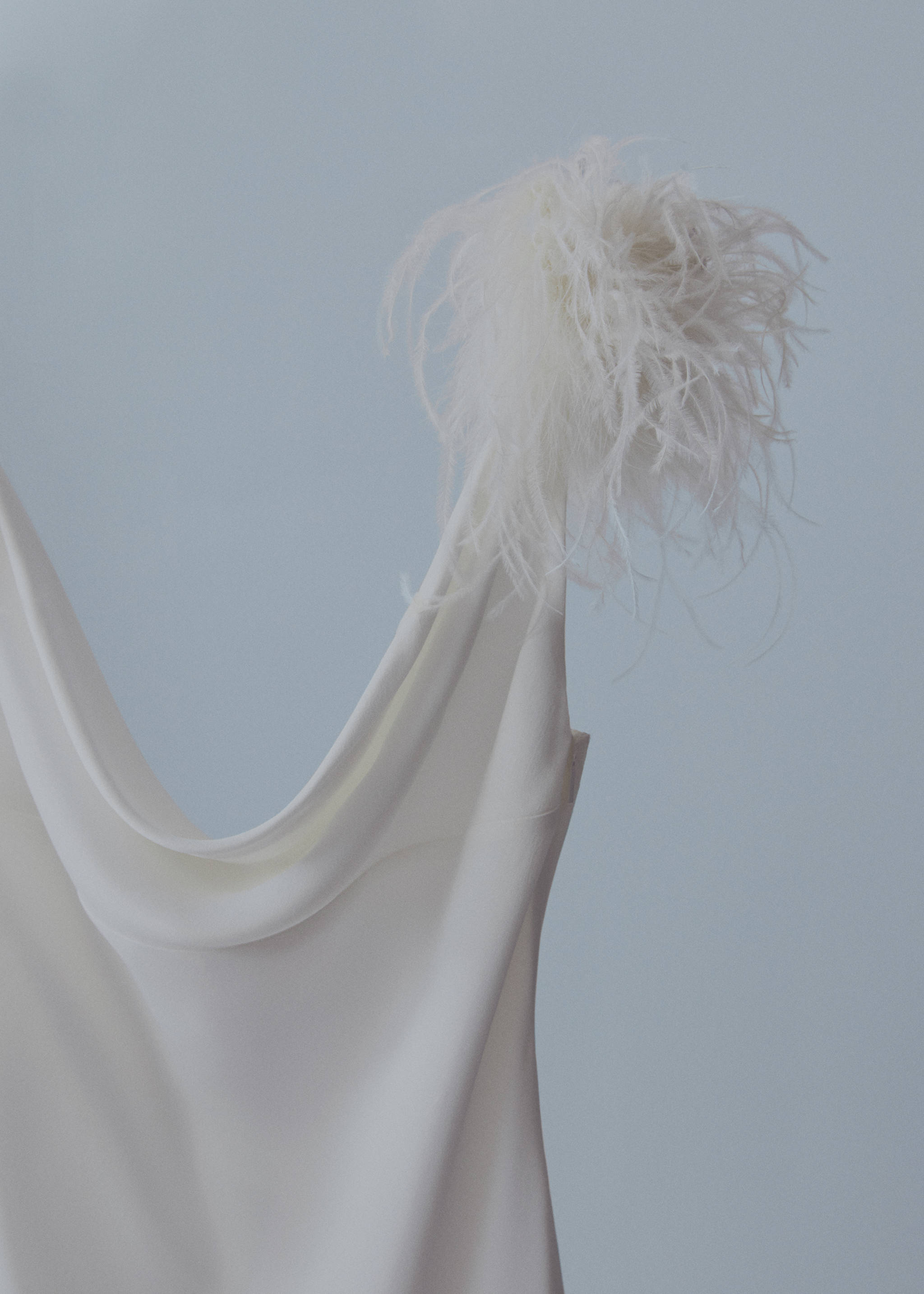 Vestito lingerie dettaglio piume - Dettaglio dell'articolo 8