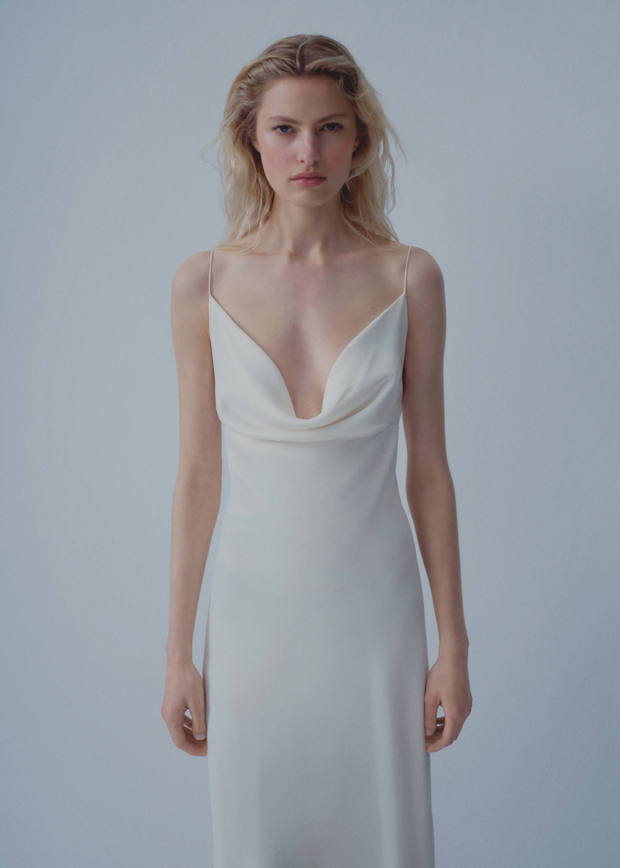 Vestito lingerie dettaglio piume - Dettaglio dell'articolo 3
