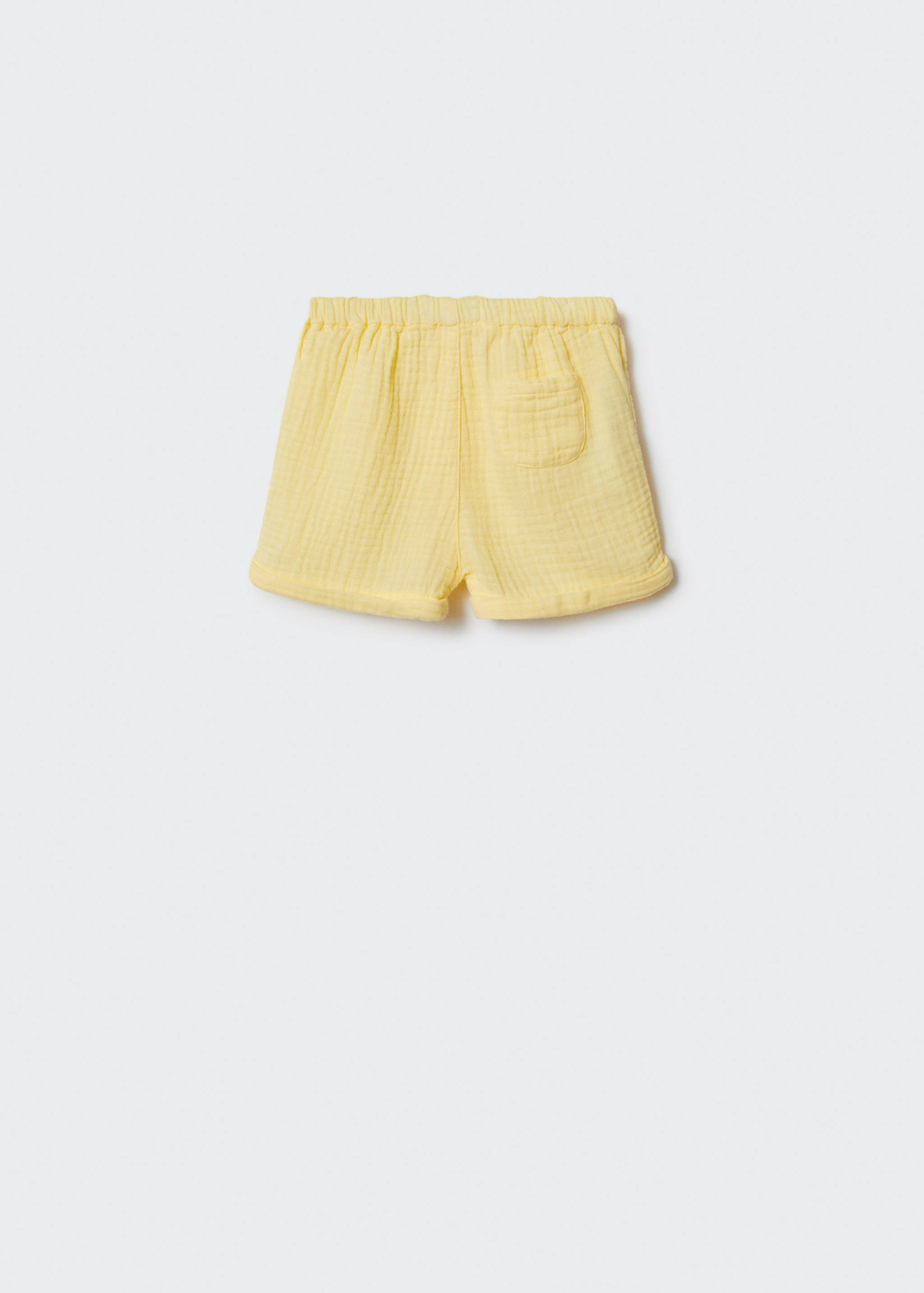 Cotton-blend shorts - Reverse of the article
