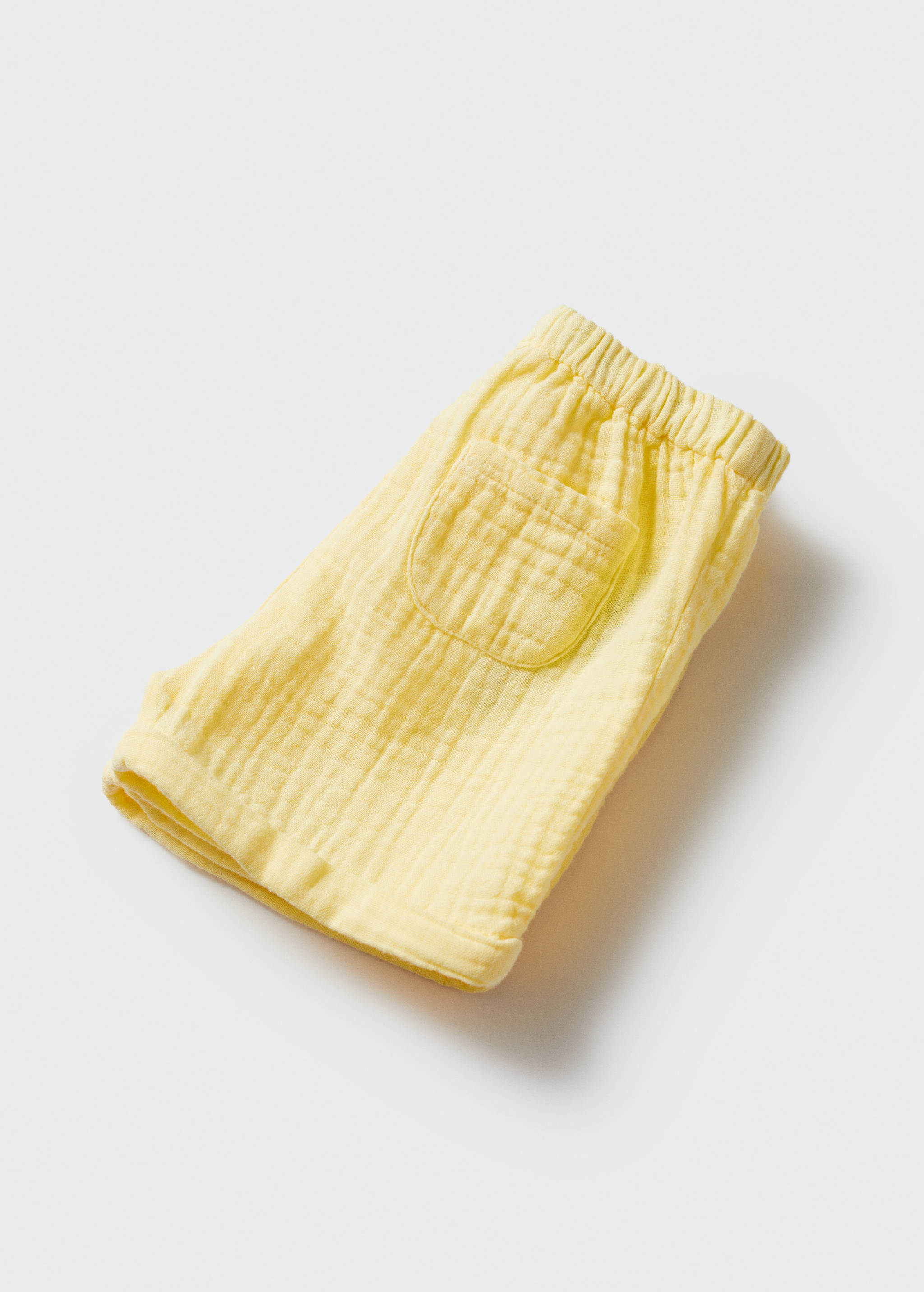 Cotton-blend shorts - Details of the article 8