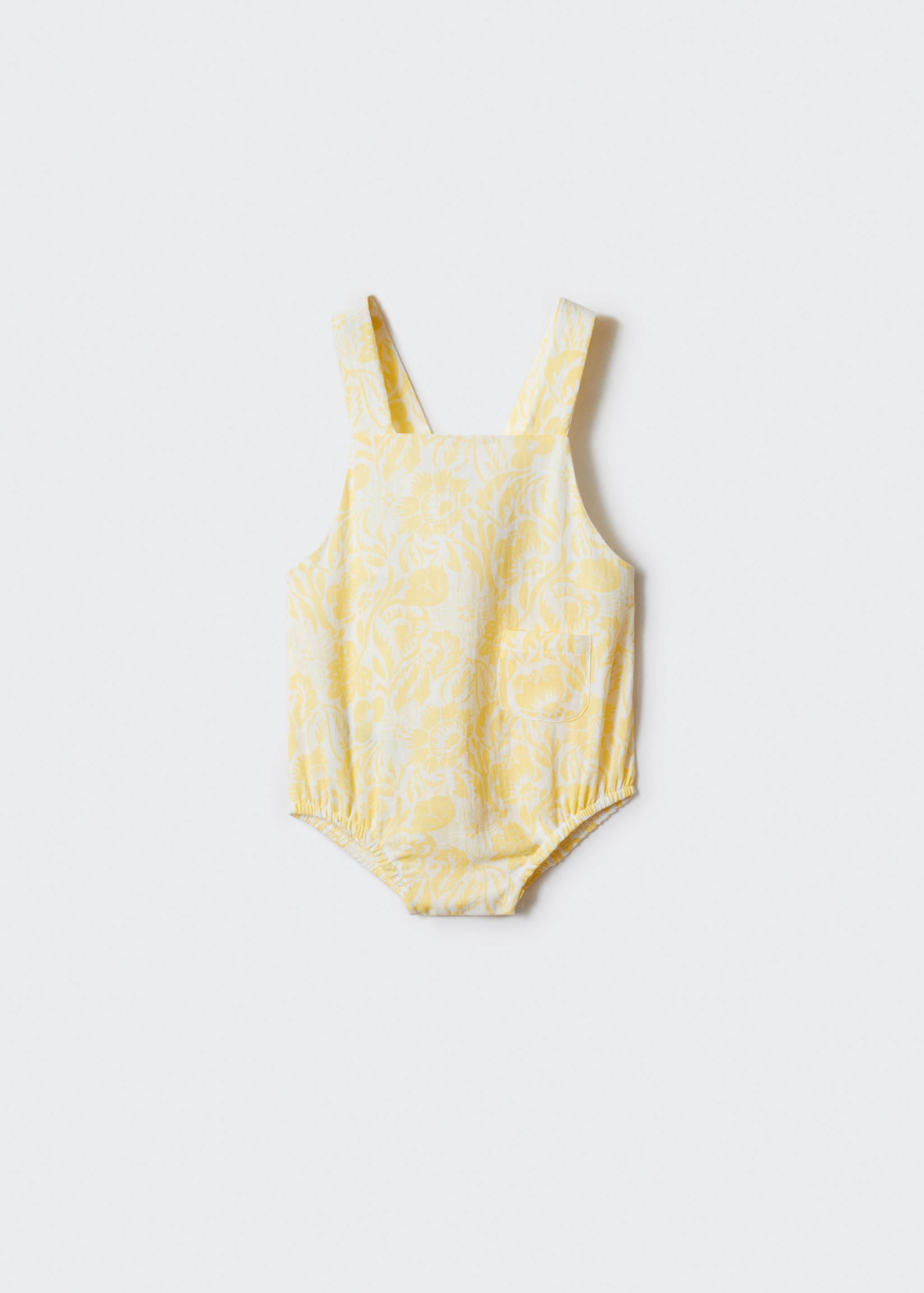 Print cotton one-piece suit - Article without model