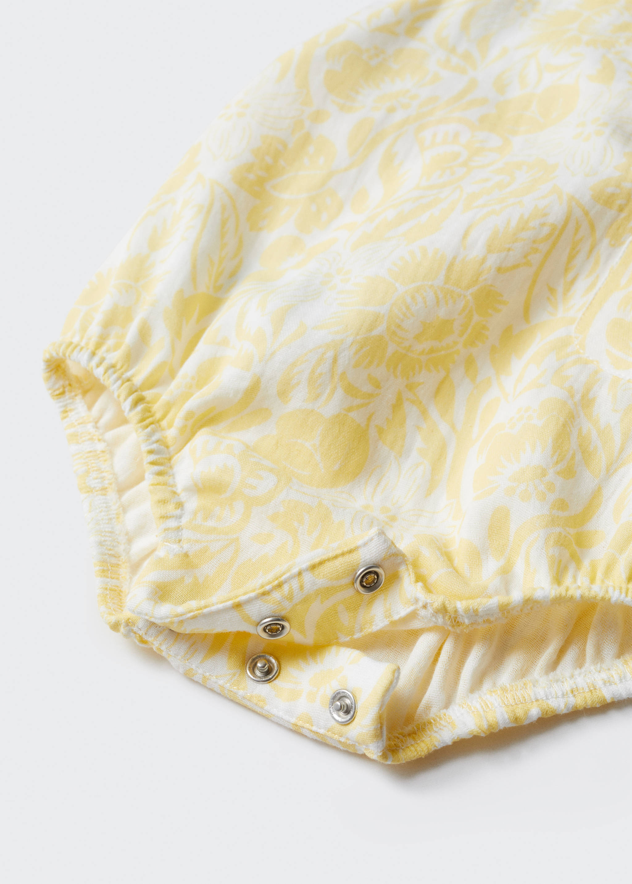 Print cotton one-piece suit - Details of the article 0