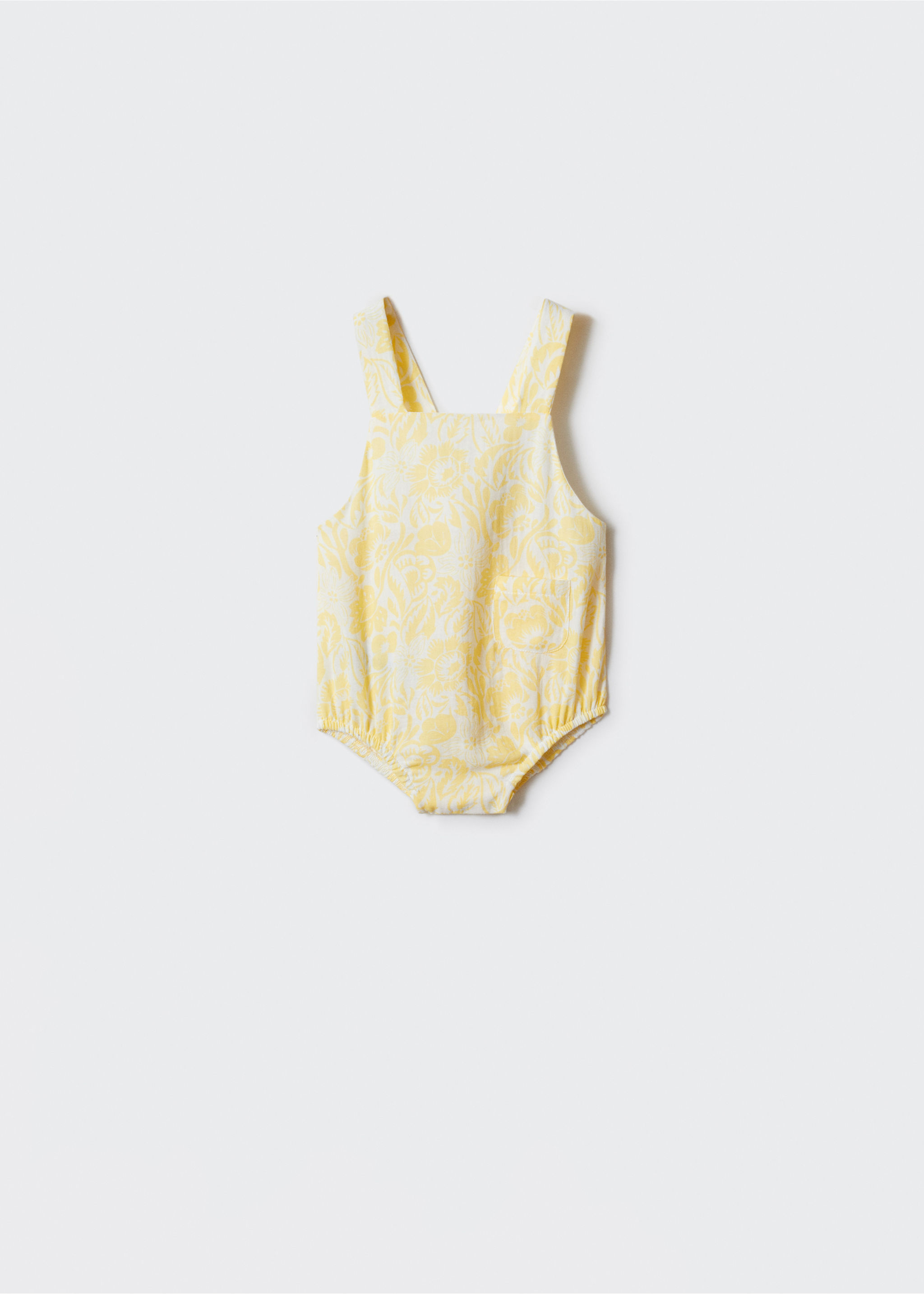 Print cotton one-piece suit - Article without model