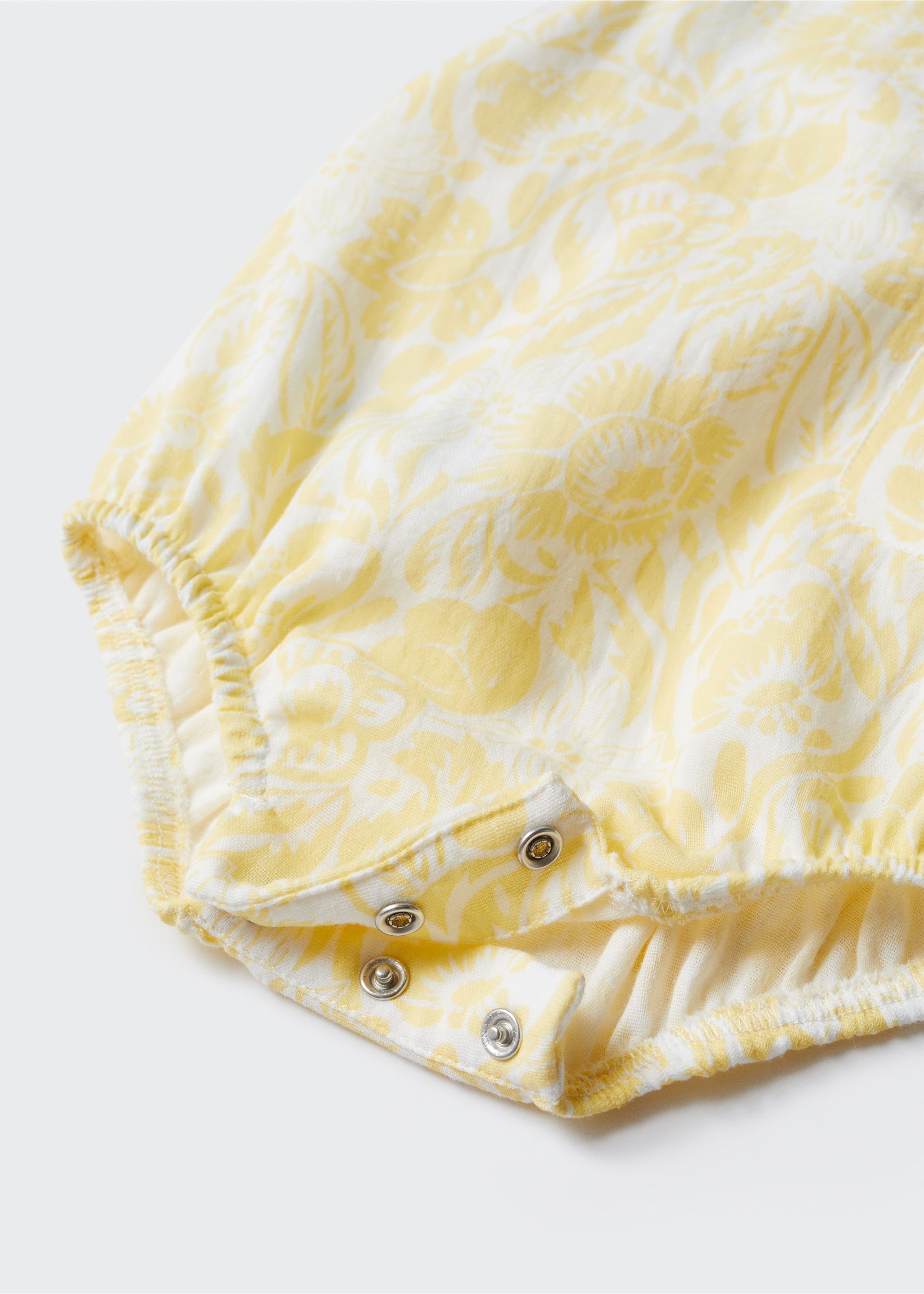 Print cotton one-piece suit - Details of the article 0