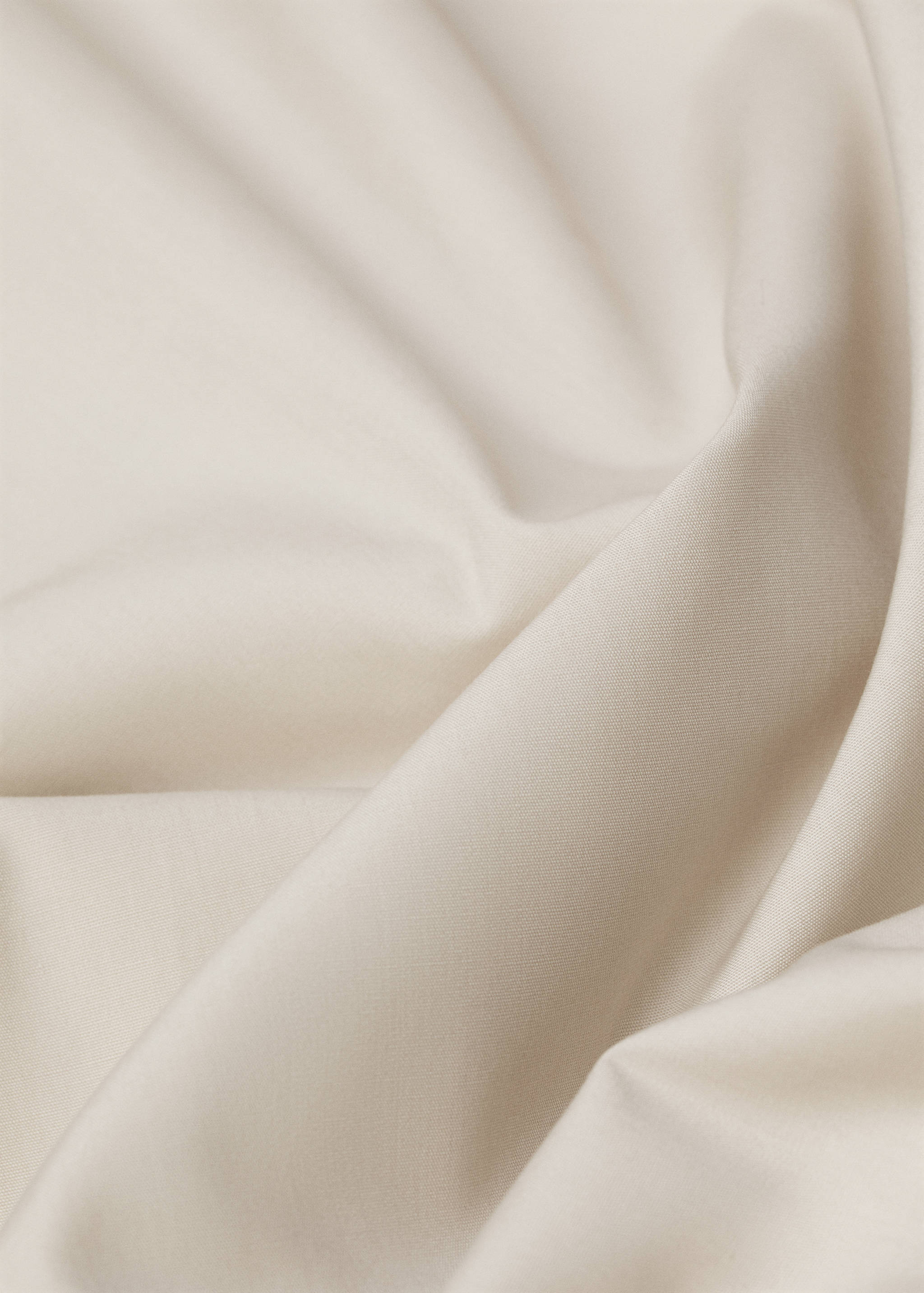 Percale cotton duvet cover (300 threads) superking bed - Details of the article 2