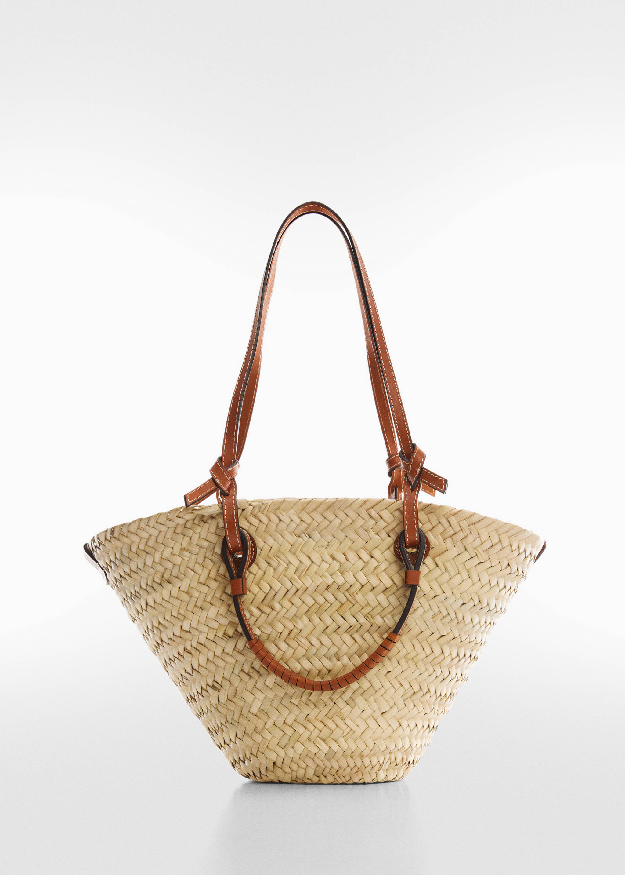 Small raffia carrycot bag - Article without model