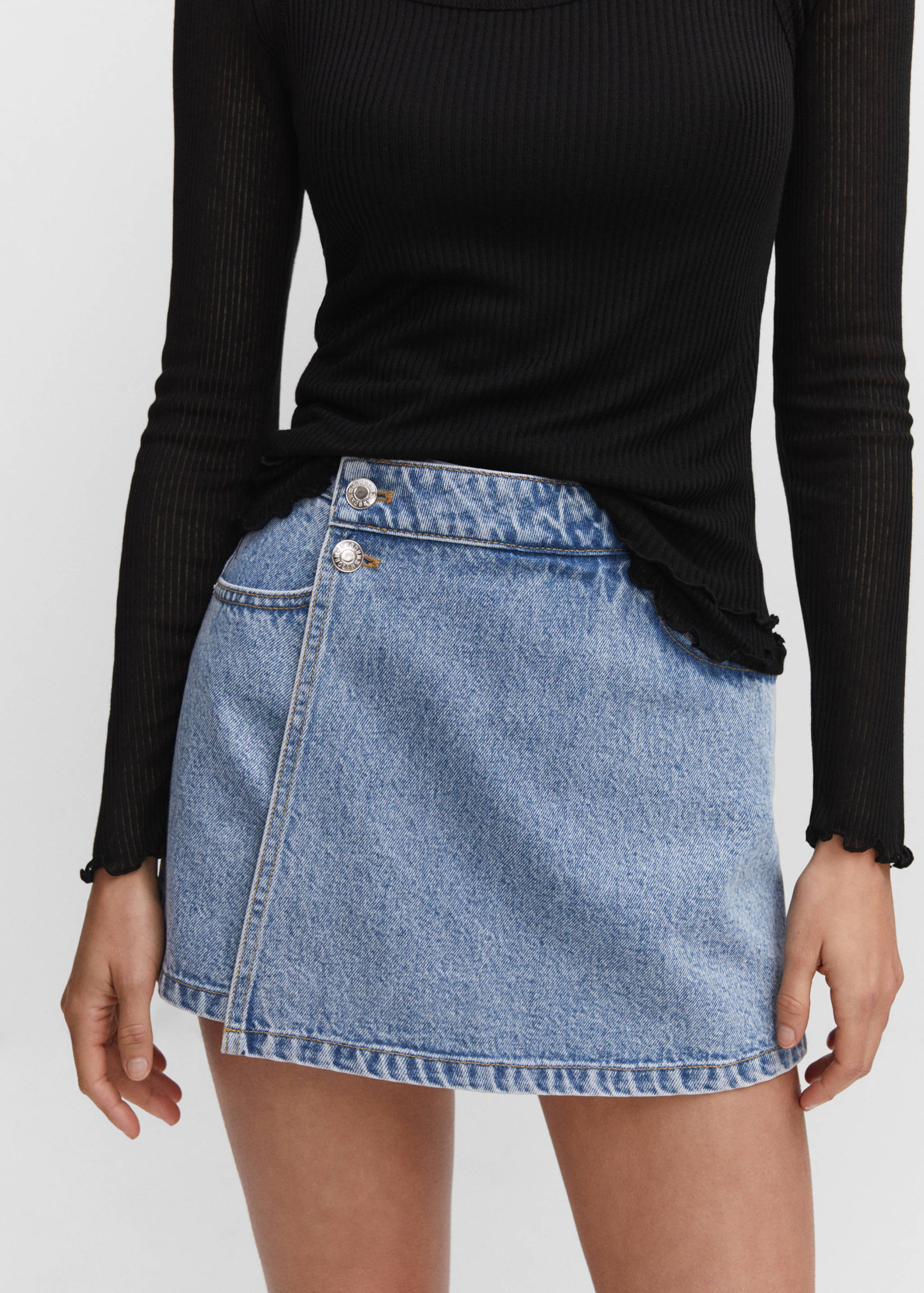 Denim skort - Details of the article 6