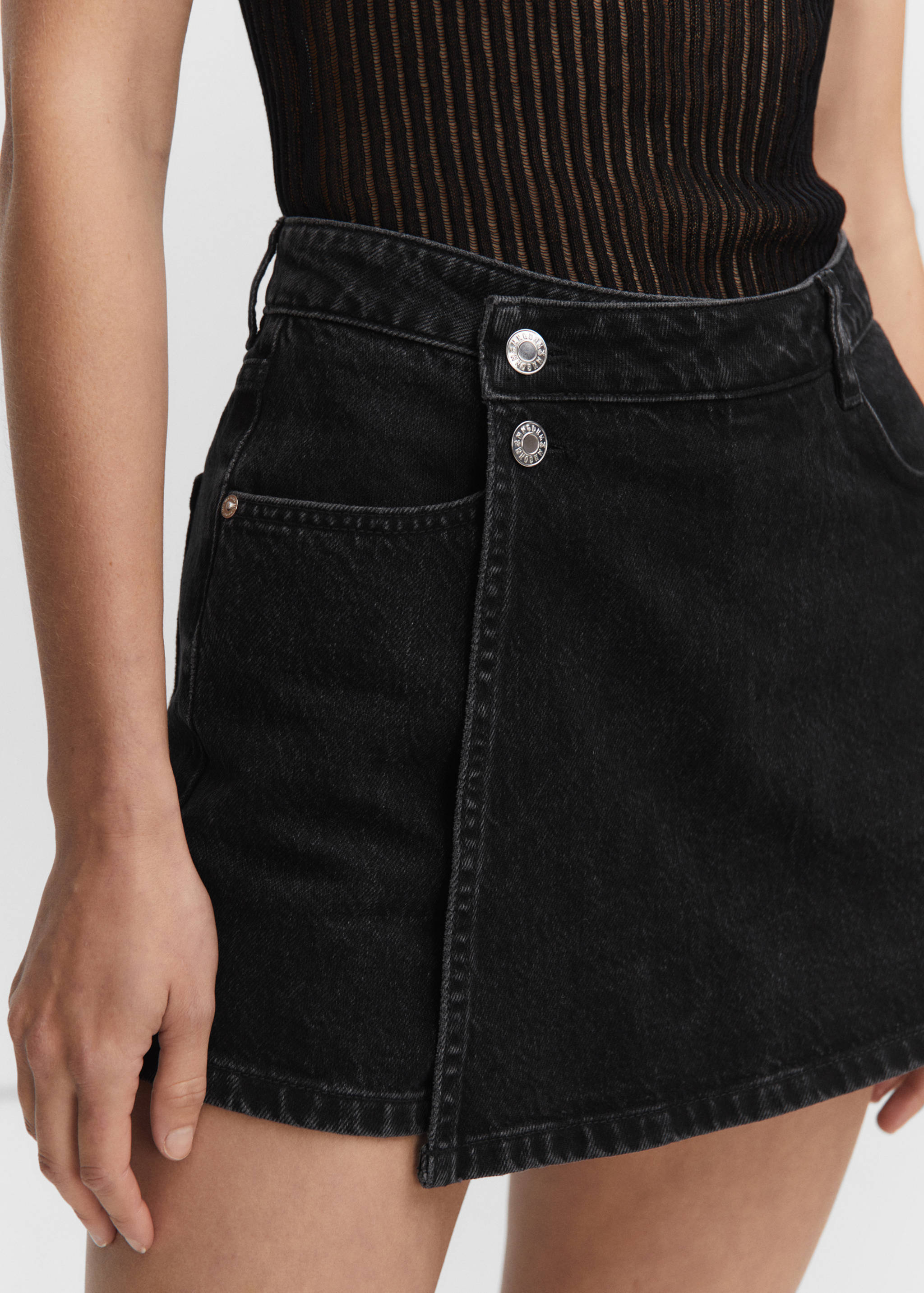 Denim skort - Details of the article 6