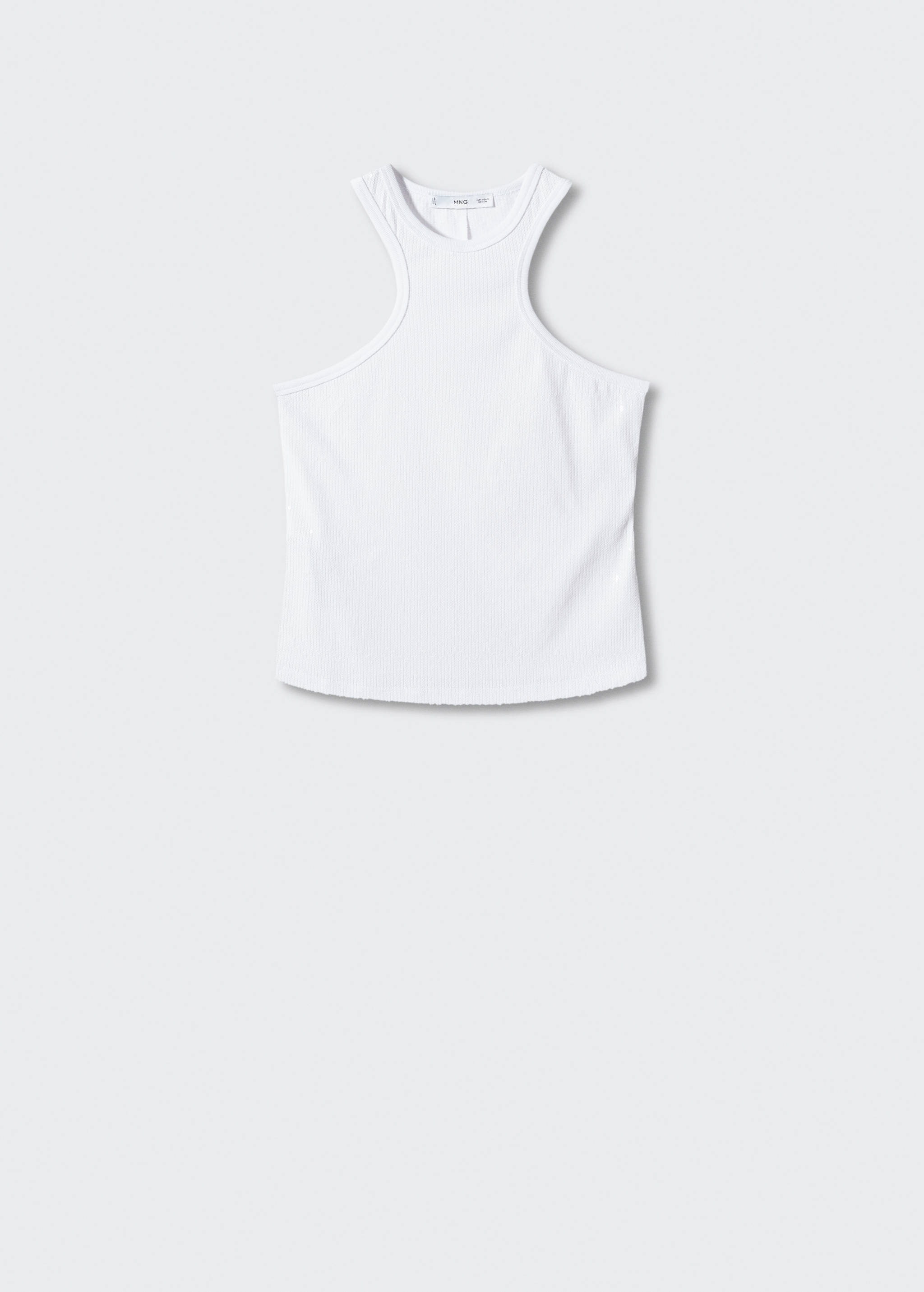 Sequined halter top - Article without model