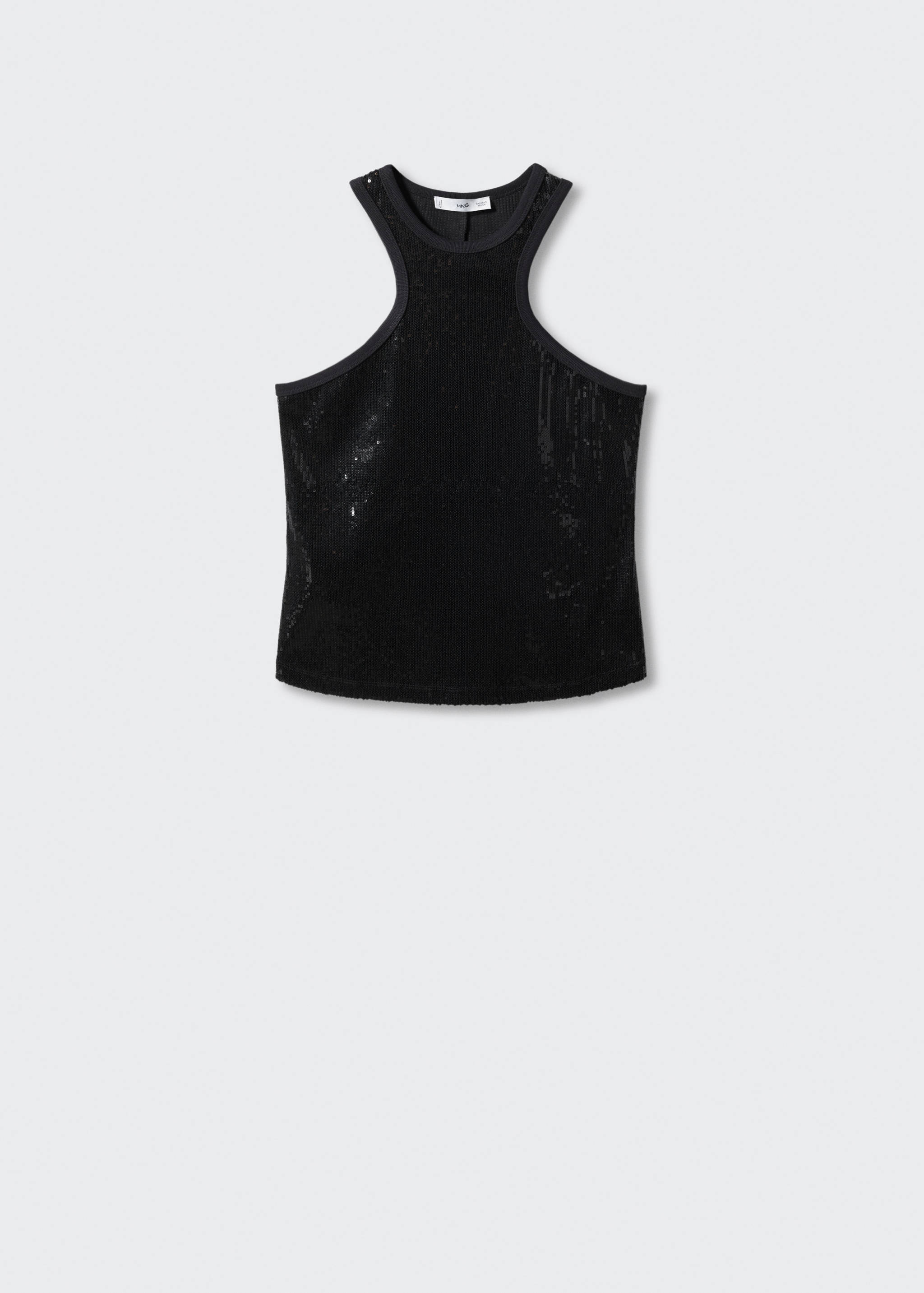 Sequined halter top - Article without model