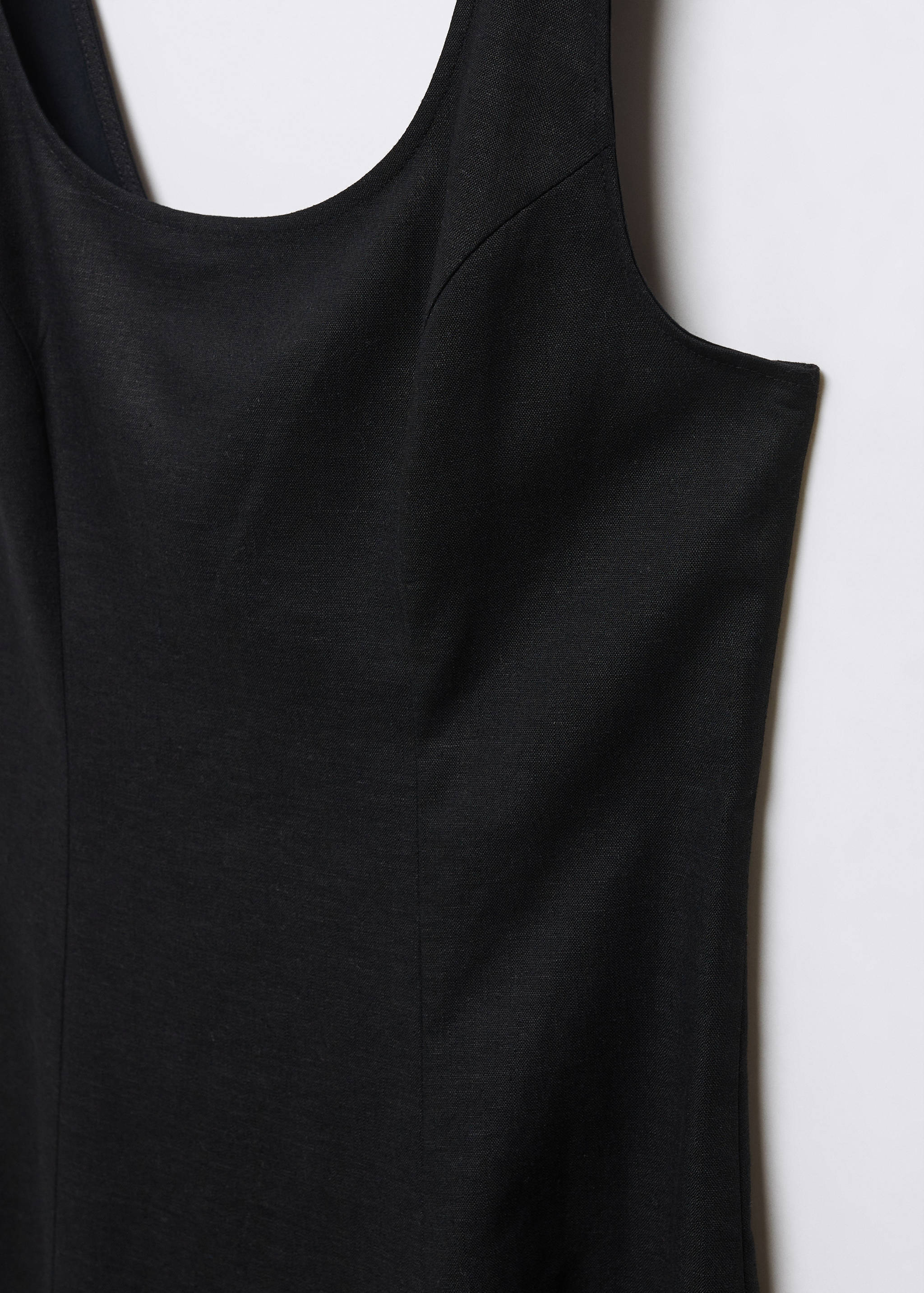 Vestido lino abertura espalda - Detalle del artículo 8