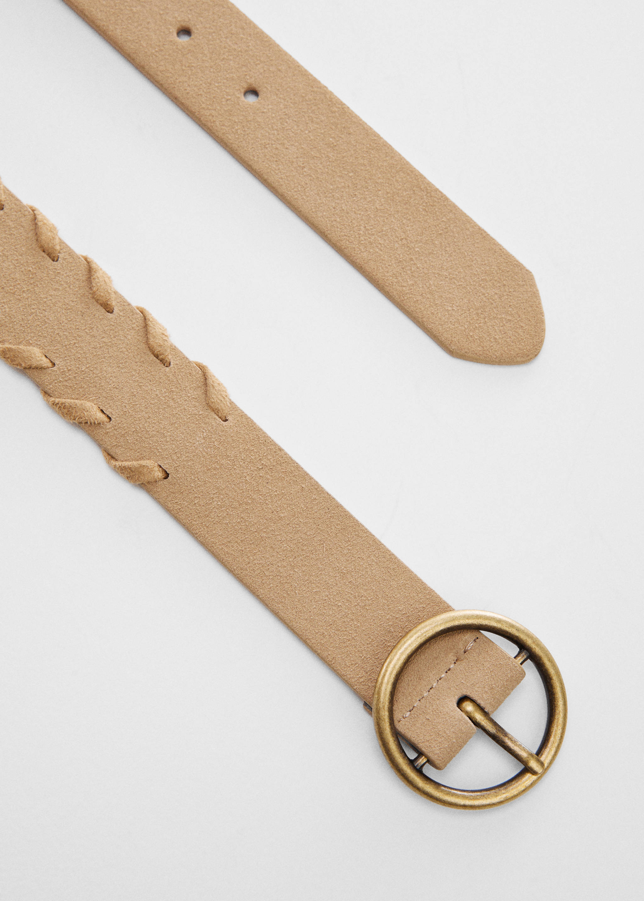 Braided belt with buckle - Details of the article 2