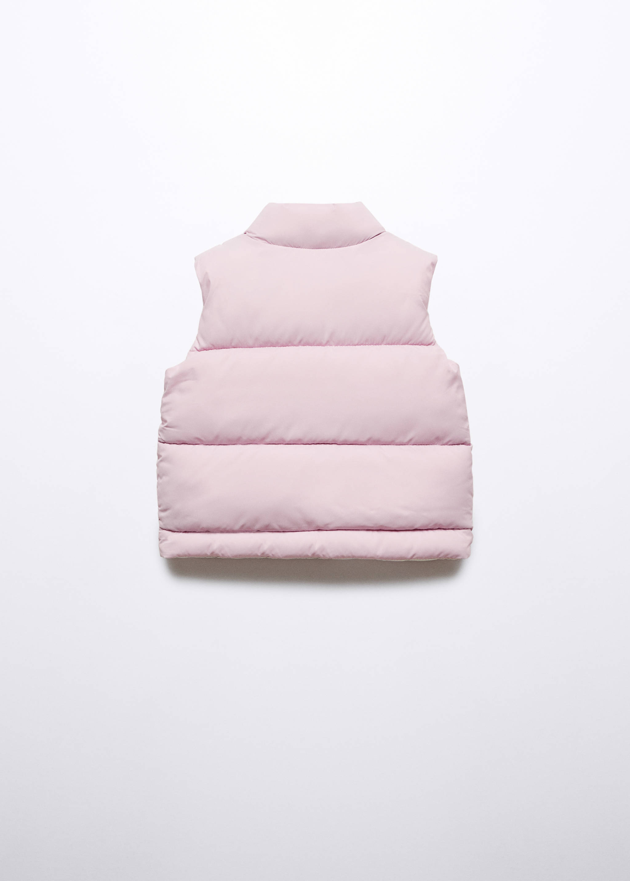Reversible quilted gilet - Reverse of the article