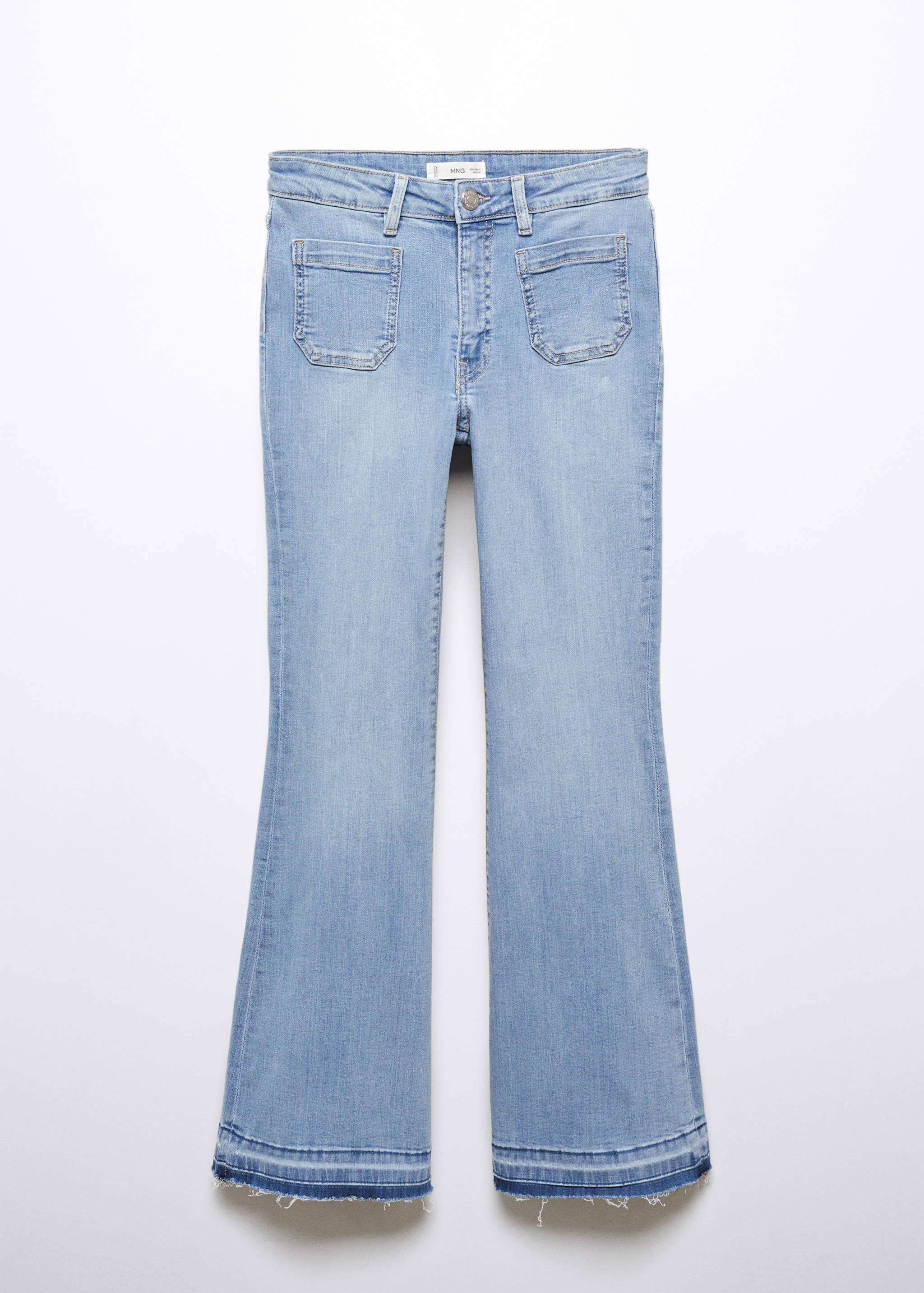 Flared Jeans mit Taschen - Artikel ohne Model