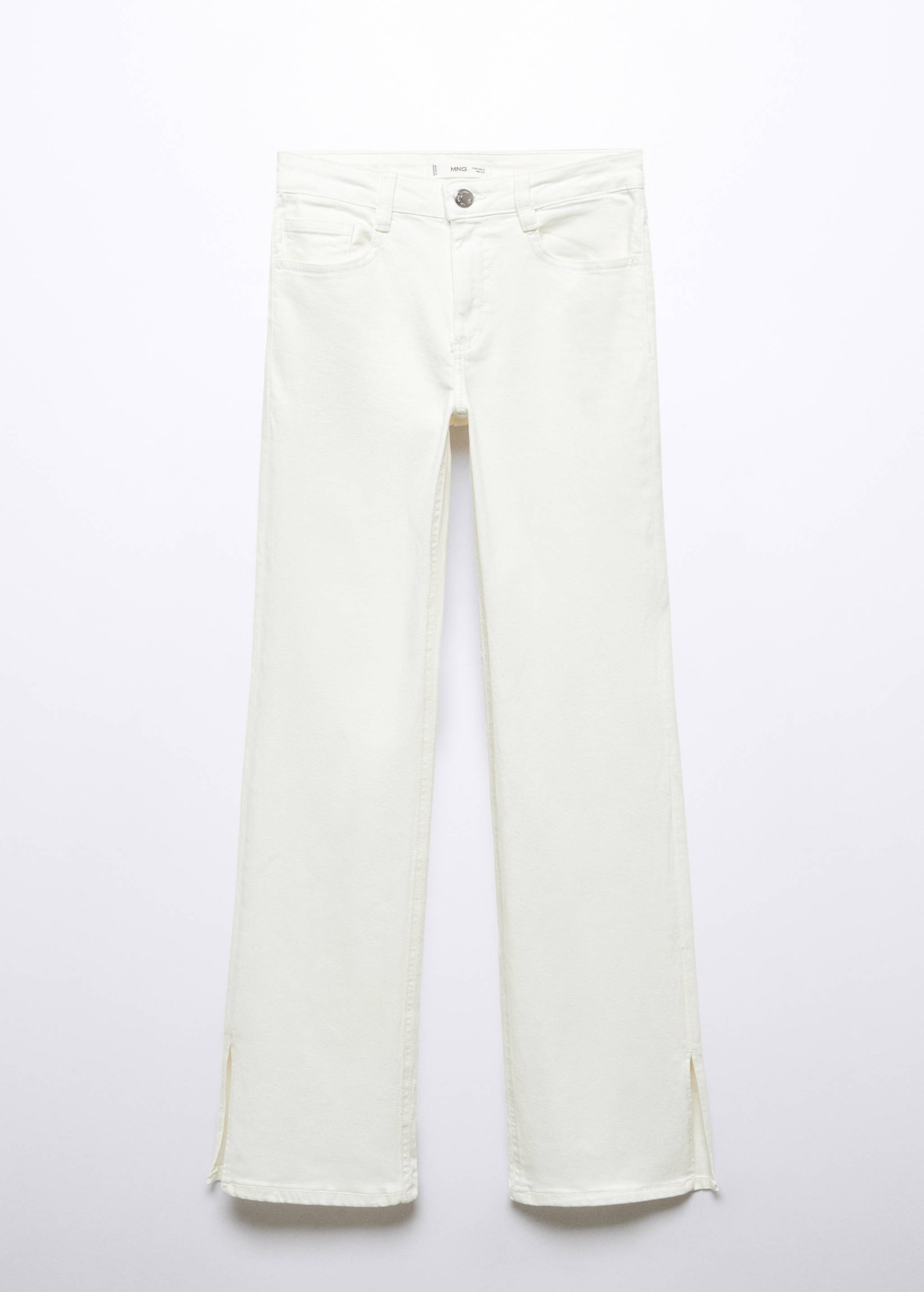 Flared Jeans mit Schlitz - Artikel ohne Model