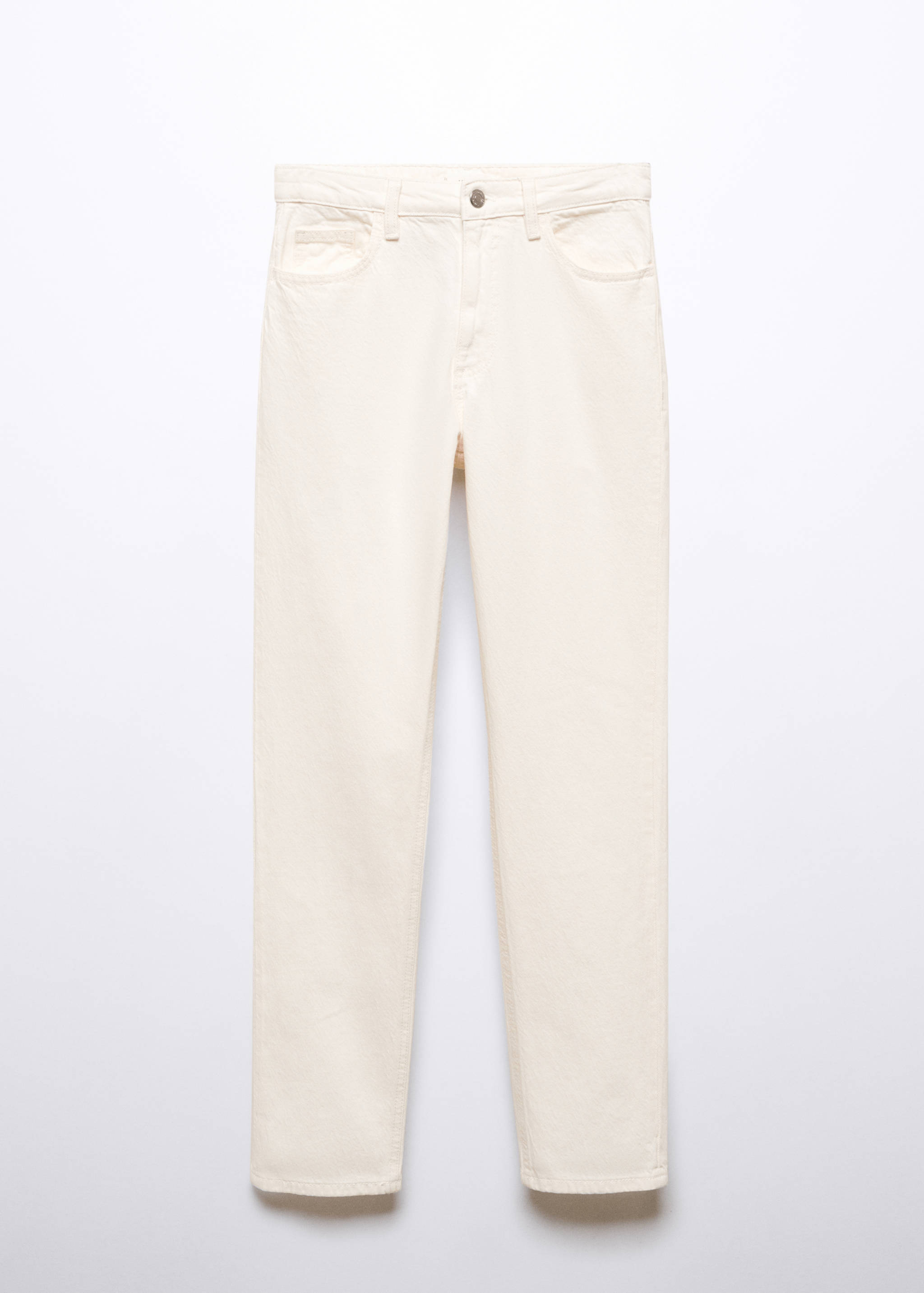 Jeans mom-fit 100% algodón - Artículo sin modelo