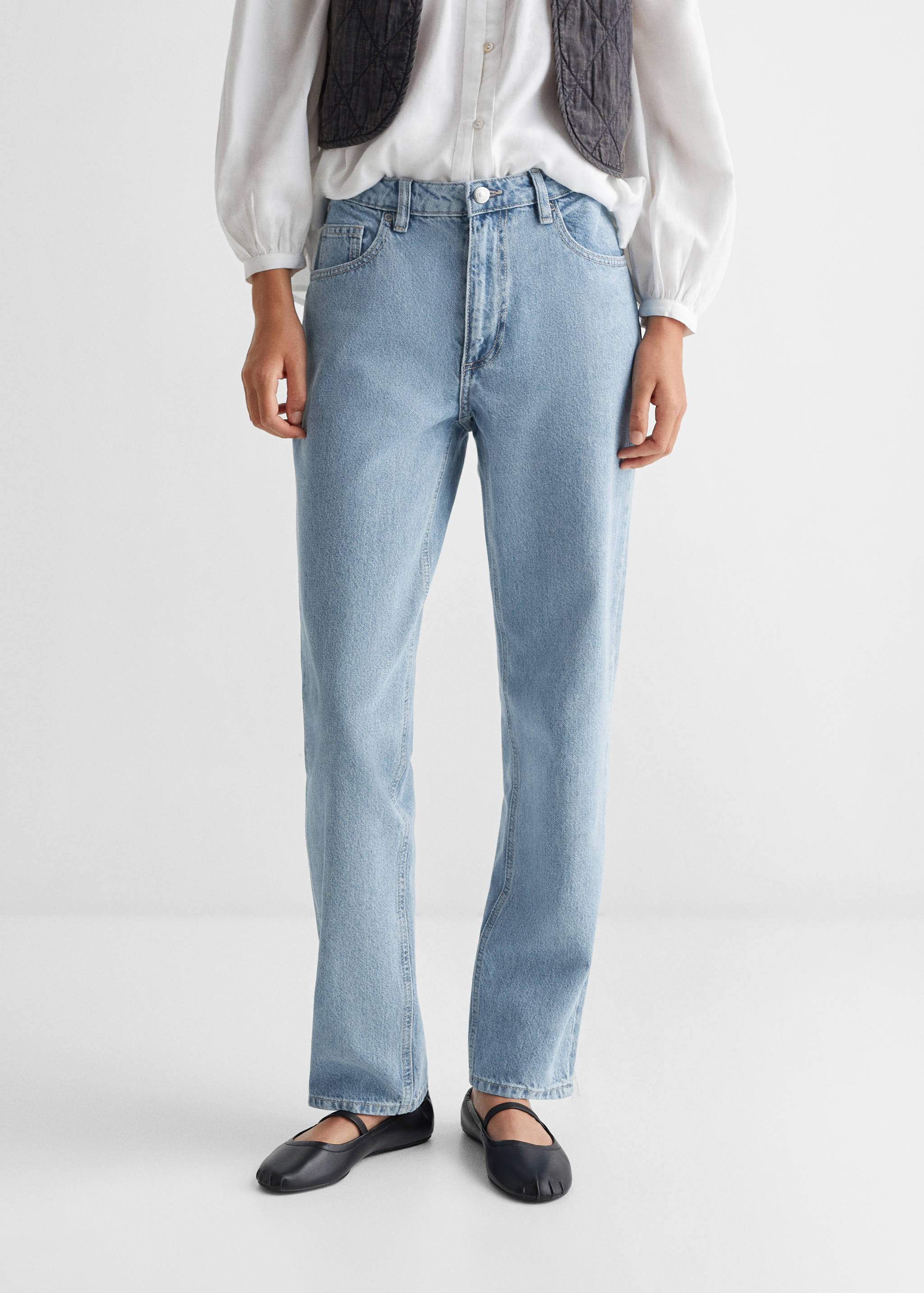 Mom-Fit Jeans aus 100 % Baumwolle - Detail des Artikels 6