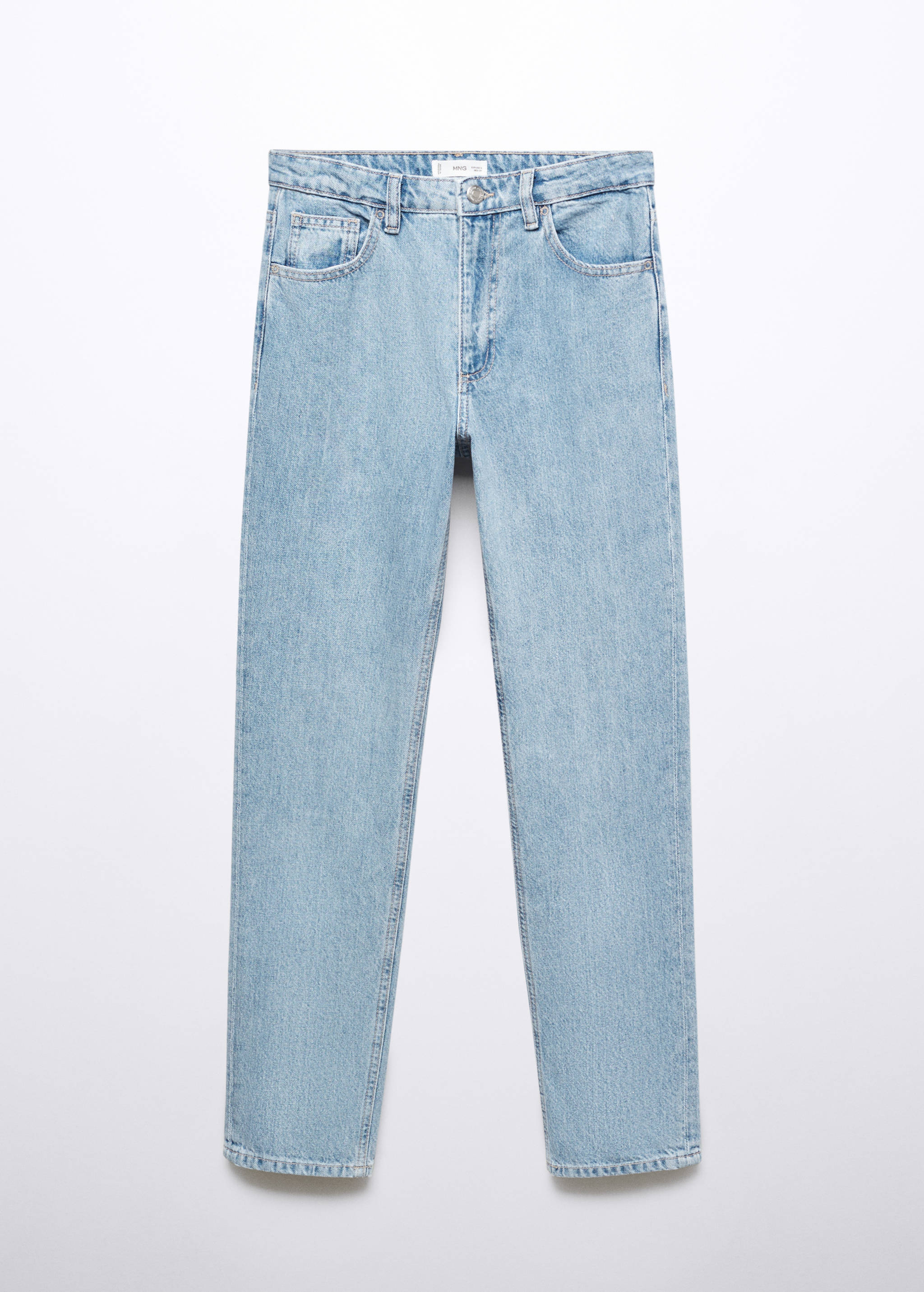 Mom-Fit Jeans aus 100 % Baumwolle - Artikel ohne Model