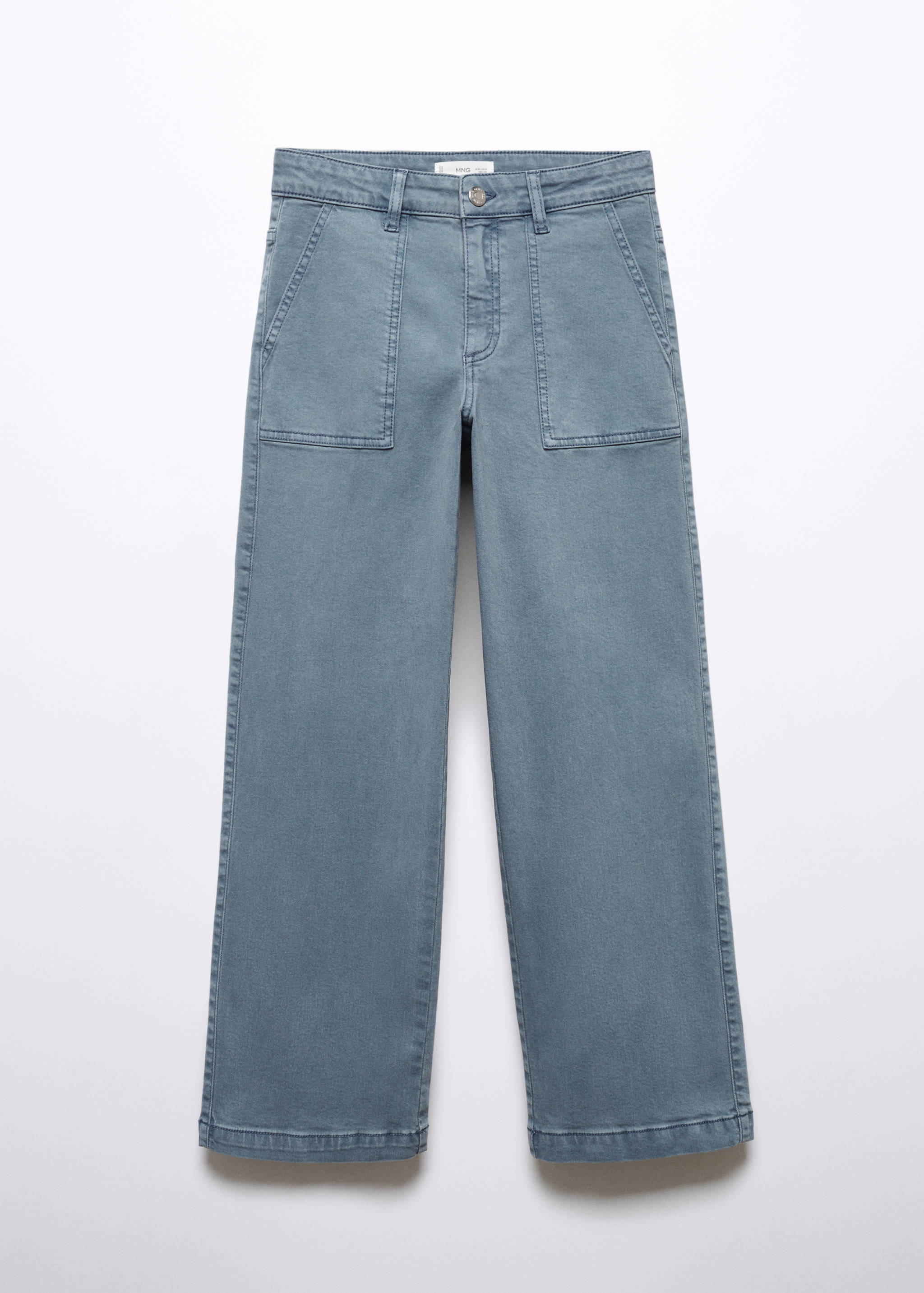 Culotte jeans with pockets - Article without model